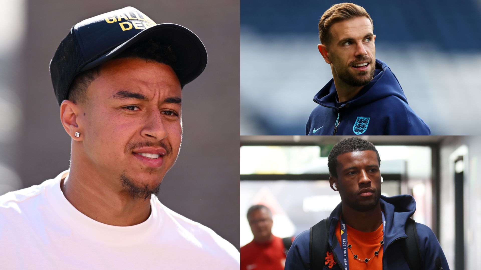 Jesse Lingard Jordan Henderson Gini Wijnaldum split