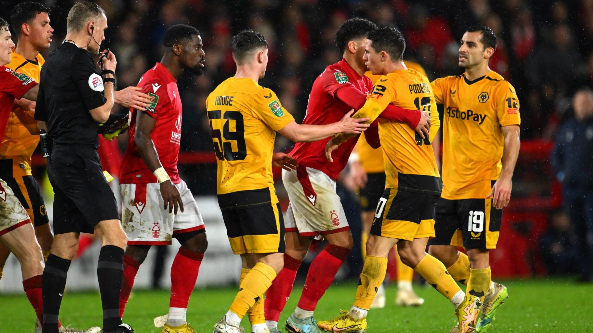 Nottingham Forest Wolves Carabao Cup 2022-23