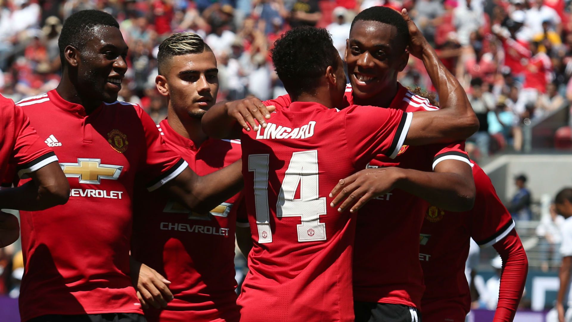 Martial, Lingard, 24.7.2017., Manchester United, Real Madrid