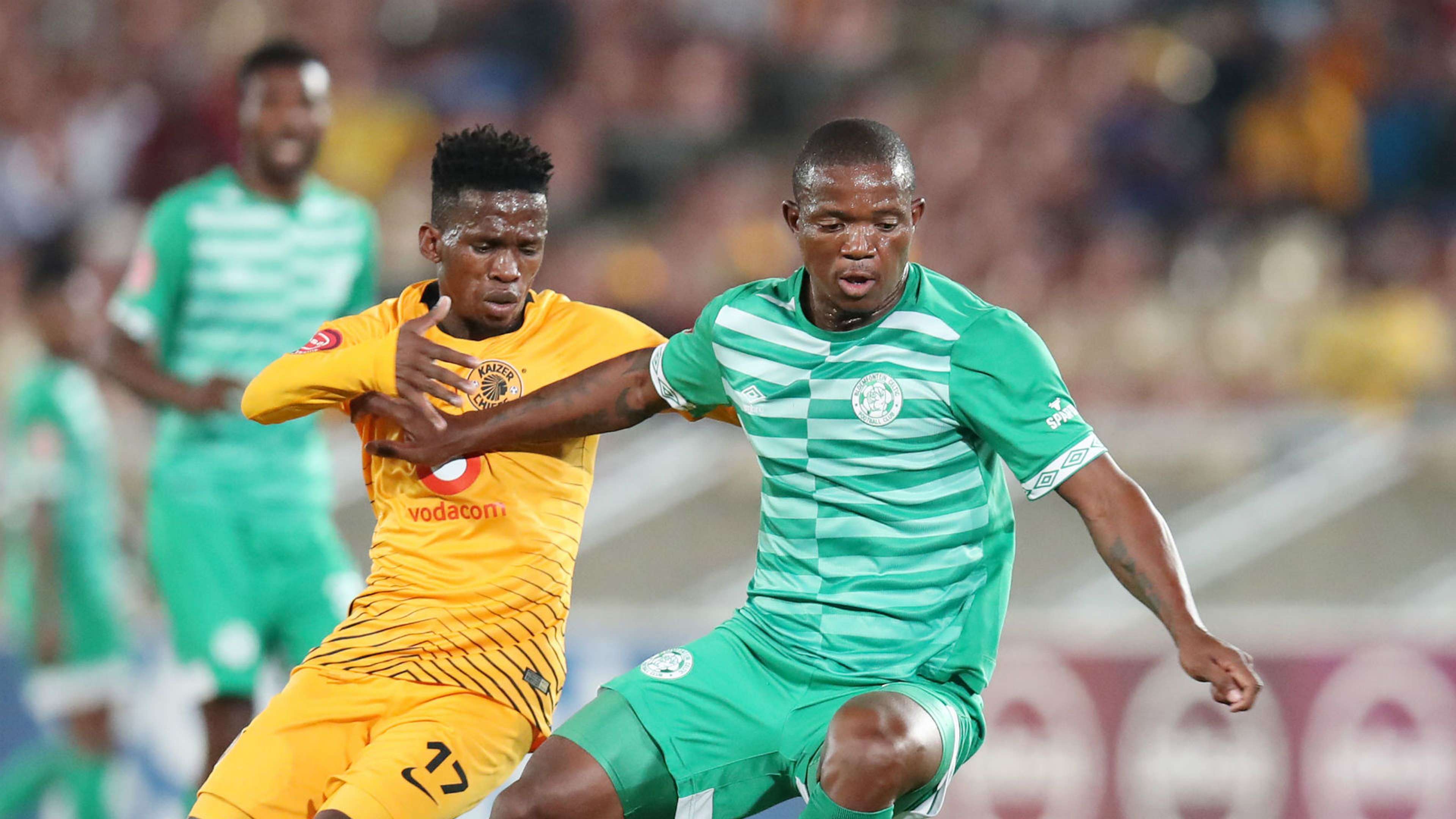 Kabelo Mahlasela, Kaizer Chiefs & Latshane Phalane, Bloemfontein Celtic, April 2019