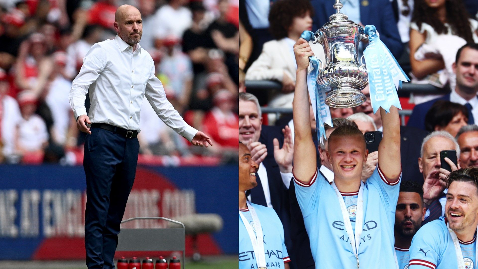 Man City Ten Hag split