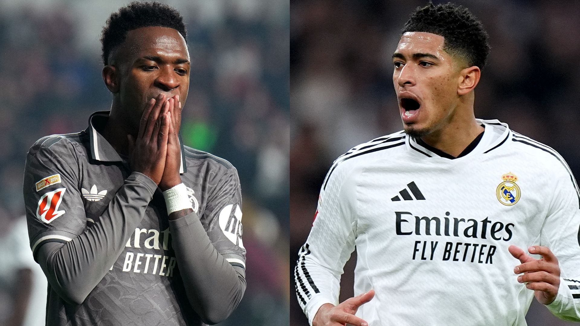 Vinicius Junior Jude Bellingham Real Madrid 2024-25