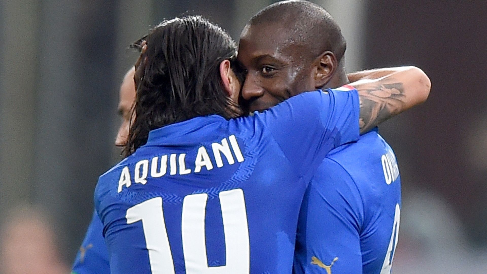 Stefano Okaka Italy Albania