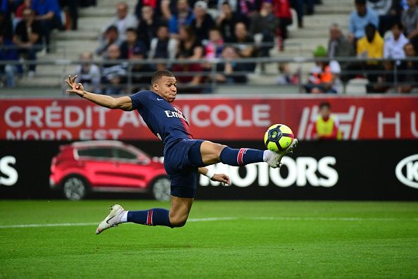 Kylian Mbappé Reims PSG