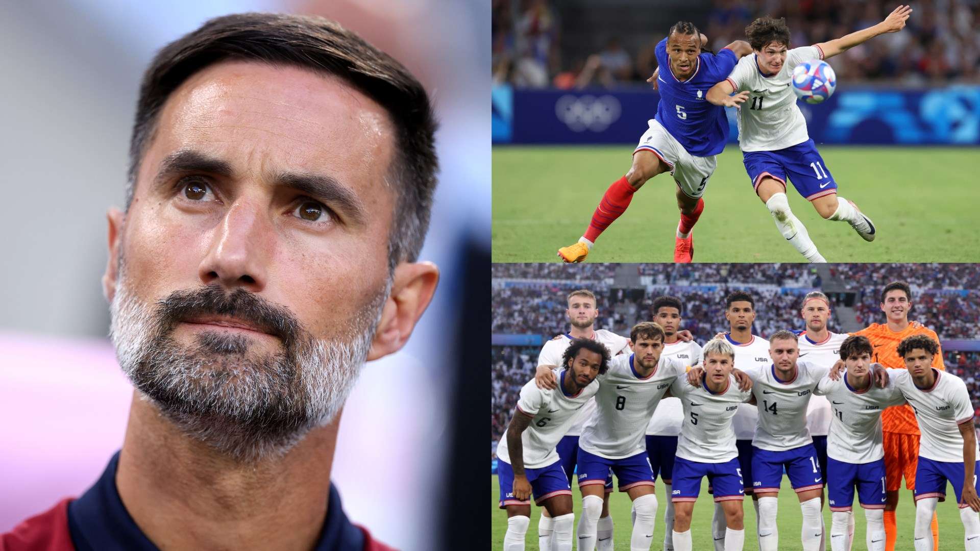 USMNT split Olympics