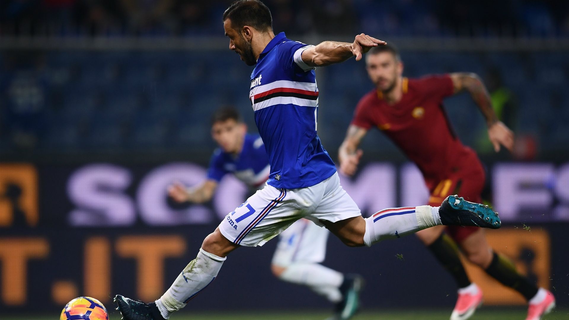 Quagliarella Sampdoria Roma Serie A