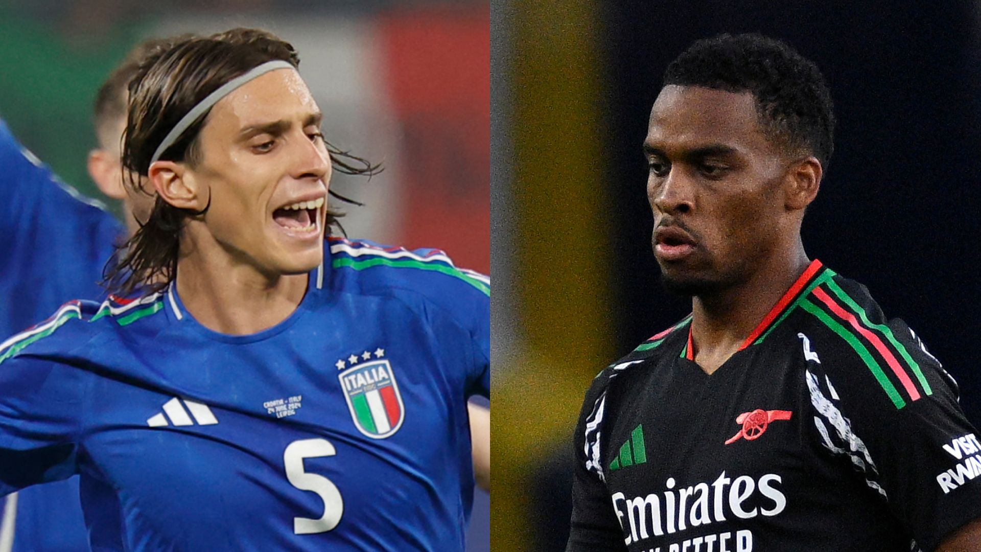 GFX Riccardo Calafiori Jurrien Timber Arsenal 2024