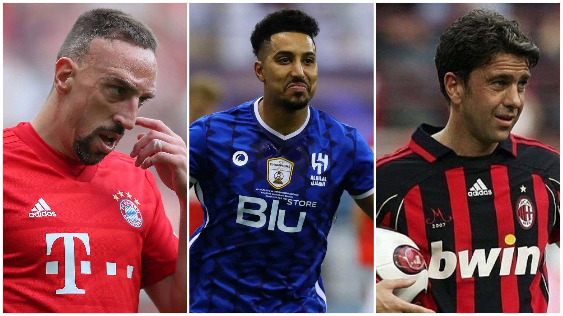 salem al dawsari - franck ribery - Alessandro Costacurta