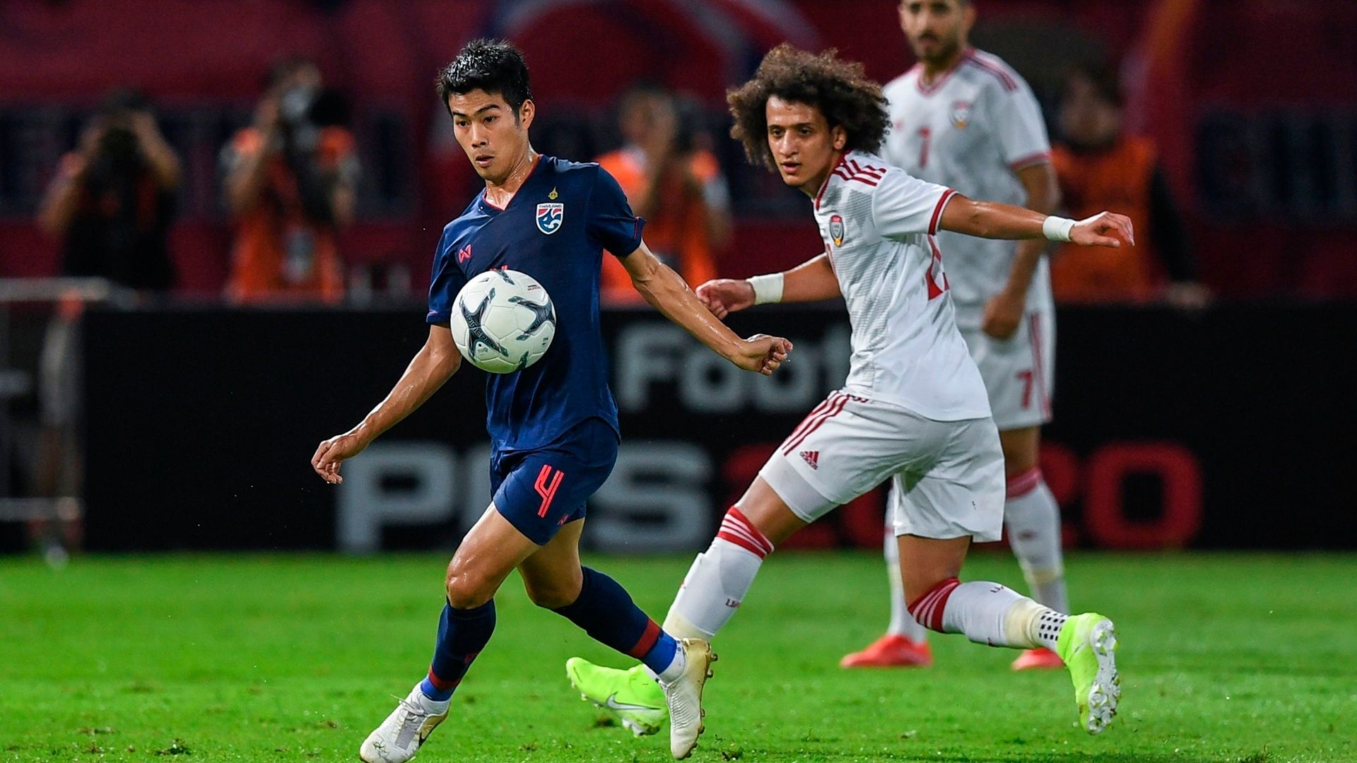 Sarach Yooyen vs Omar Abdulrahman | Thailand vs UAE | World Cup 2022 qualification