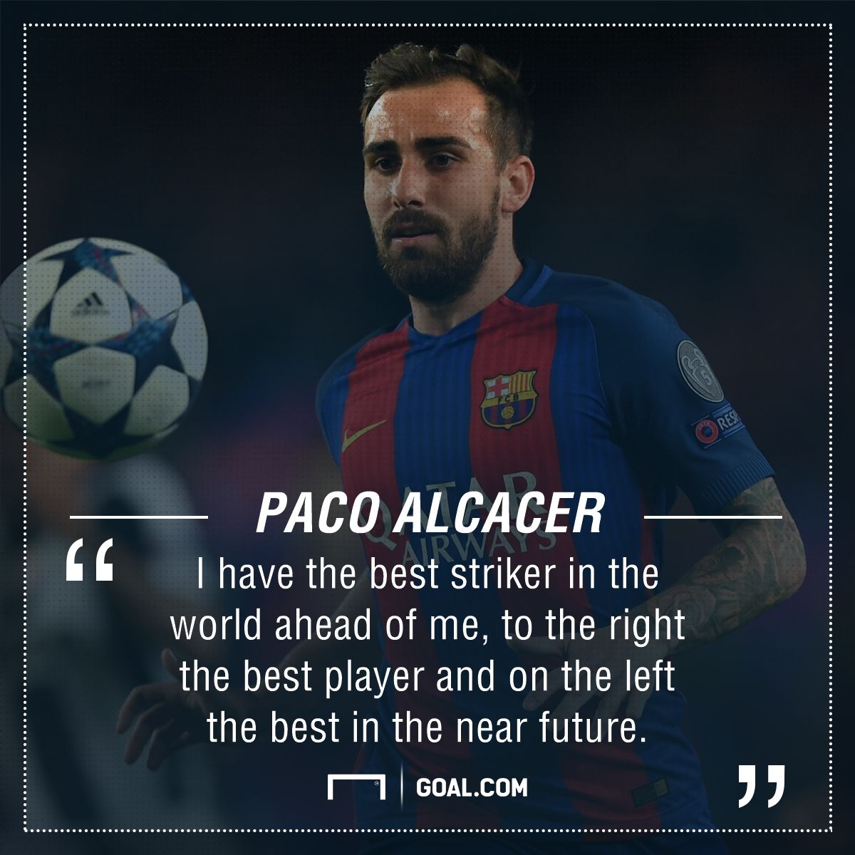 Paco Alcacer Barcelona