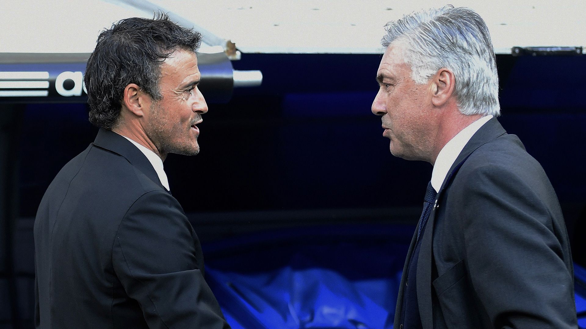 Luis Enrique Carlo Ancelotti Real Madrid Barcelona La Liga 25102014