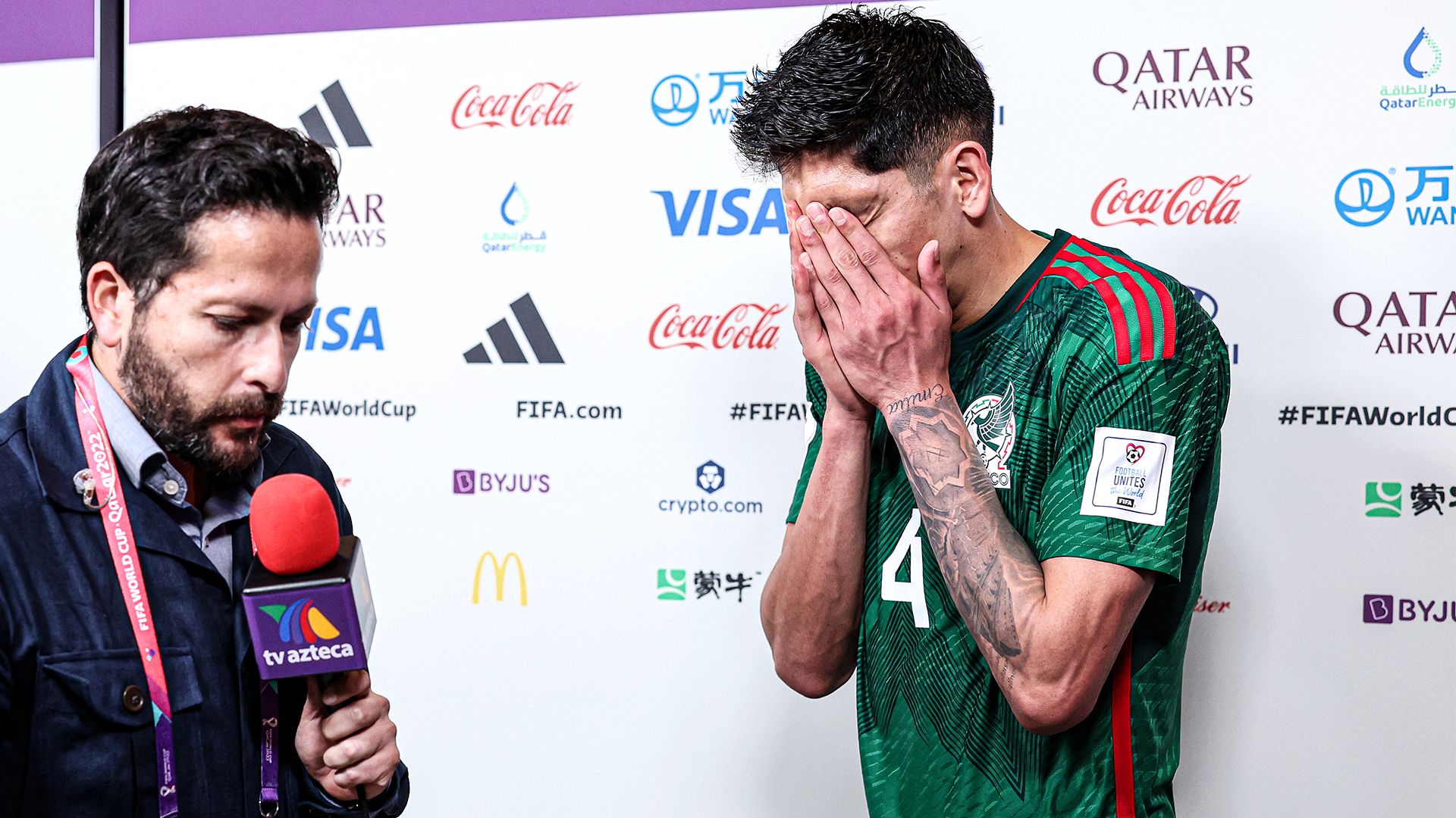 Edson Alvarez post-match Mexico Saudi Arabia World Cup 2022