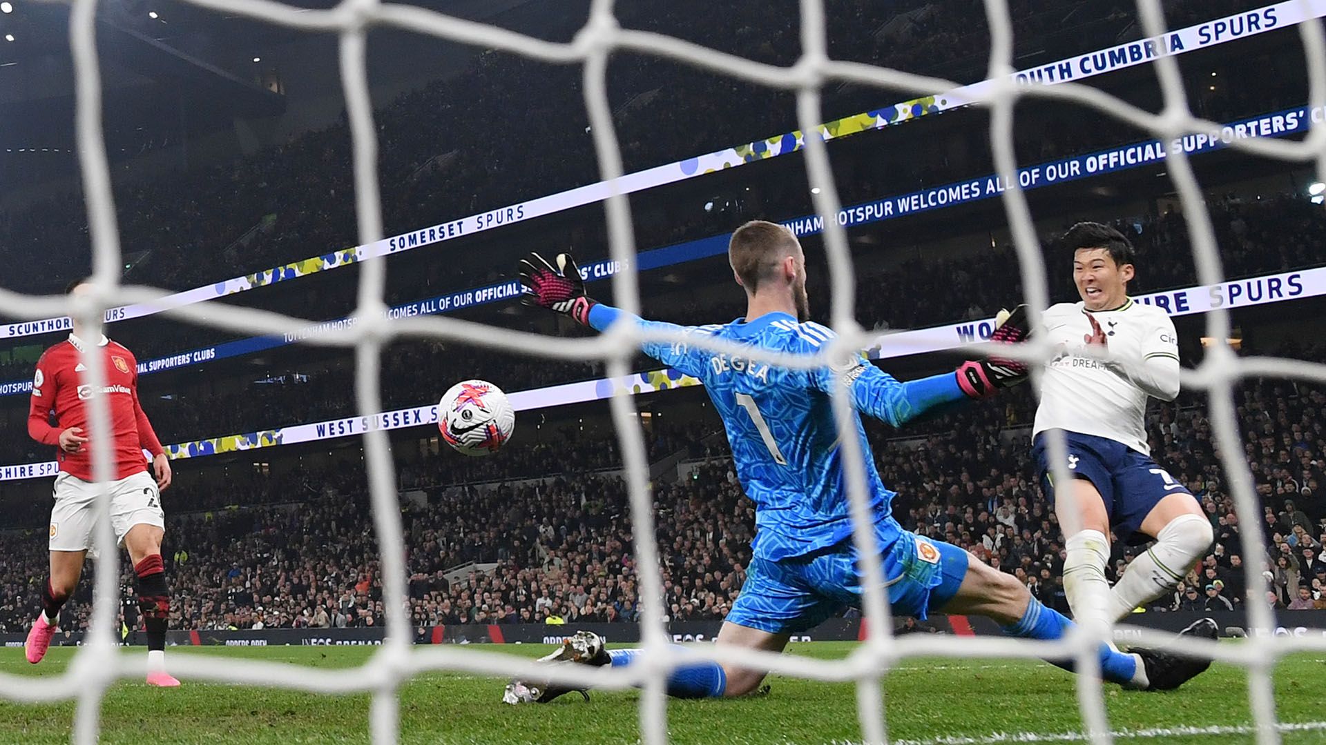 Tottenham equaliser Manchester United 2022-23