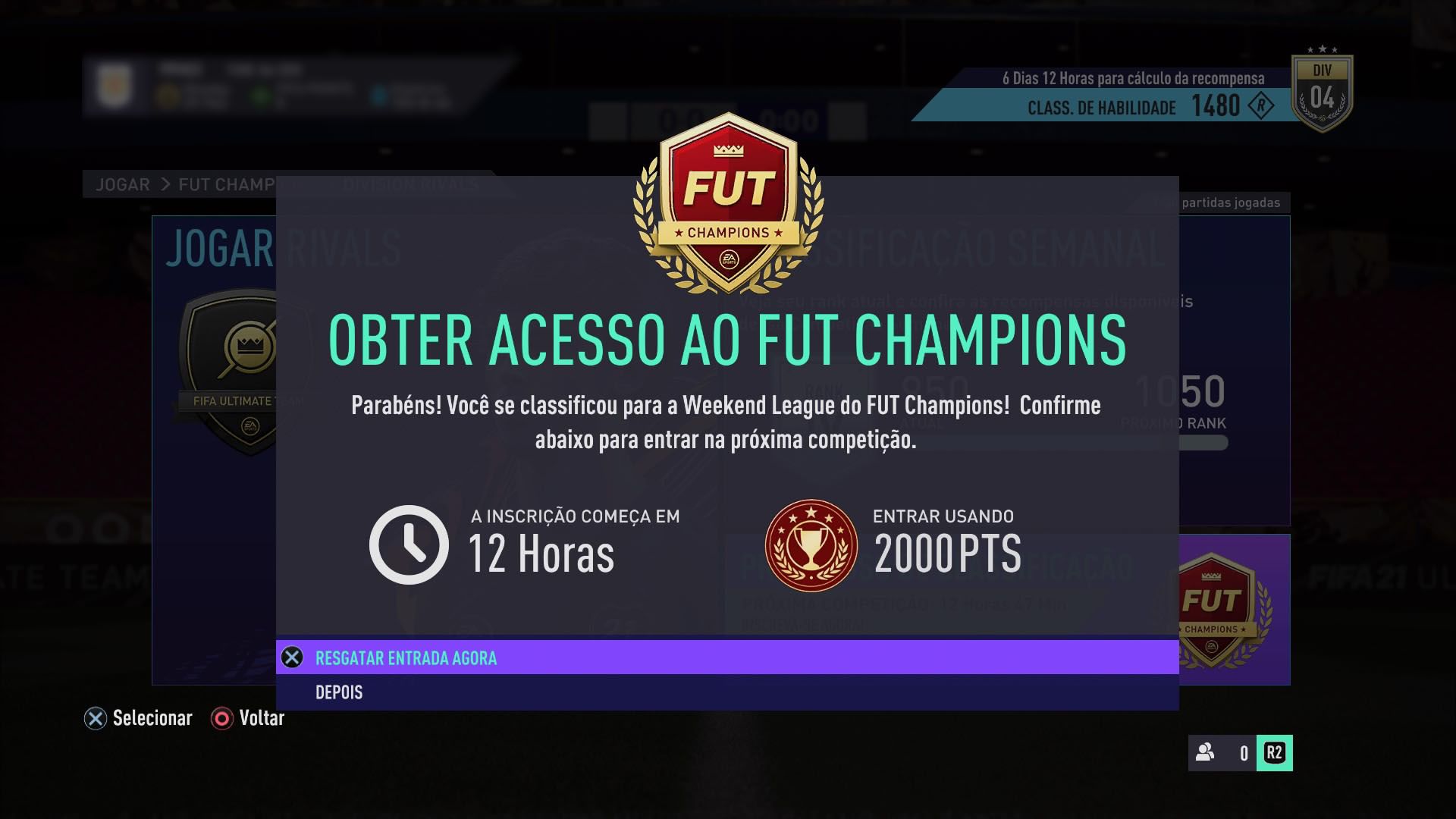 FIFA 21 Weekend League dicas 1