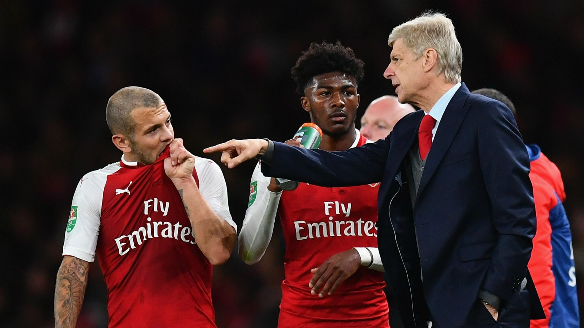 Jack Wilshere Arsene Wenger Arsenal
