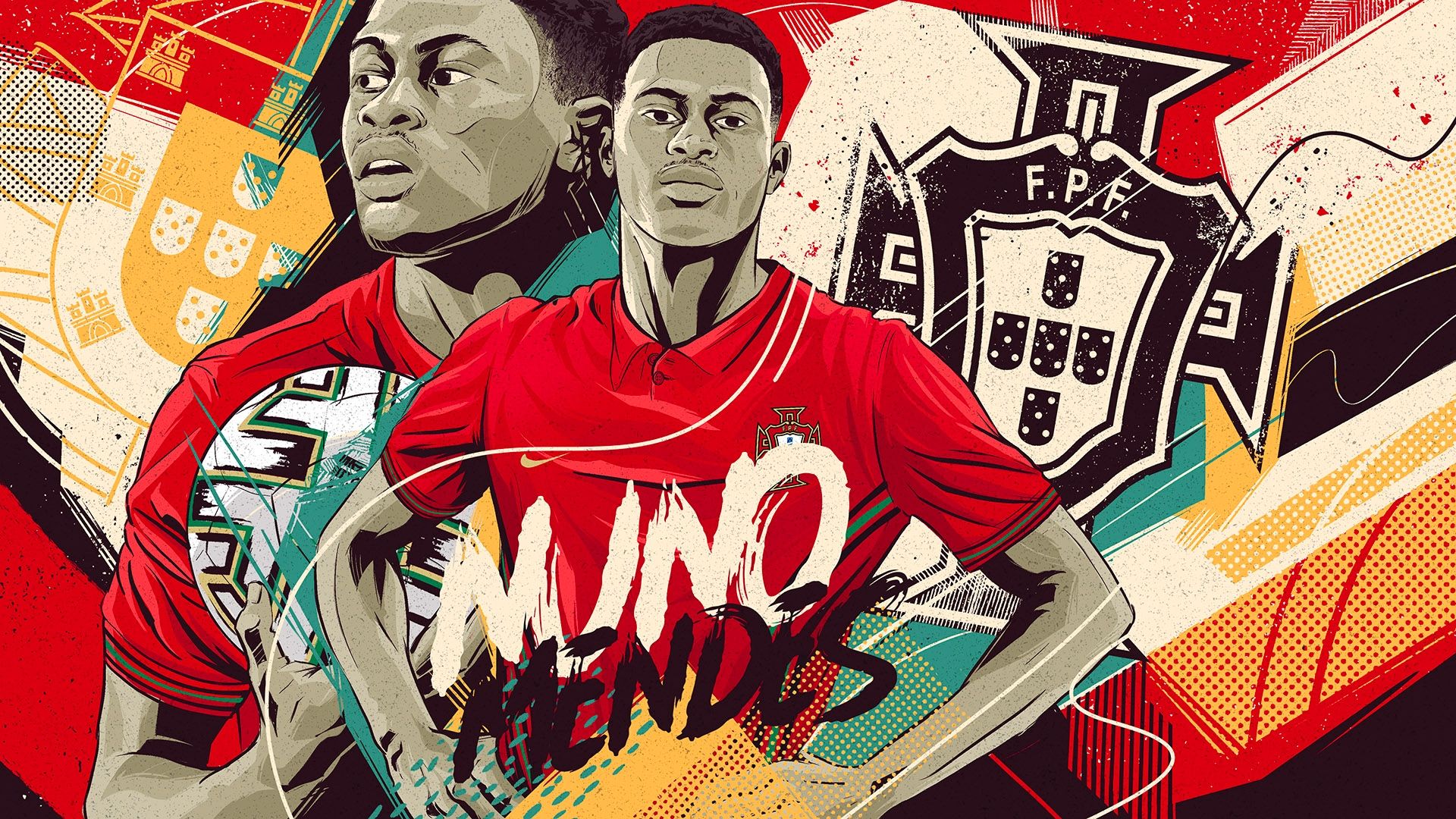 Euro 2020 NXGN Nuno Mendes GFX