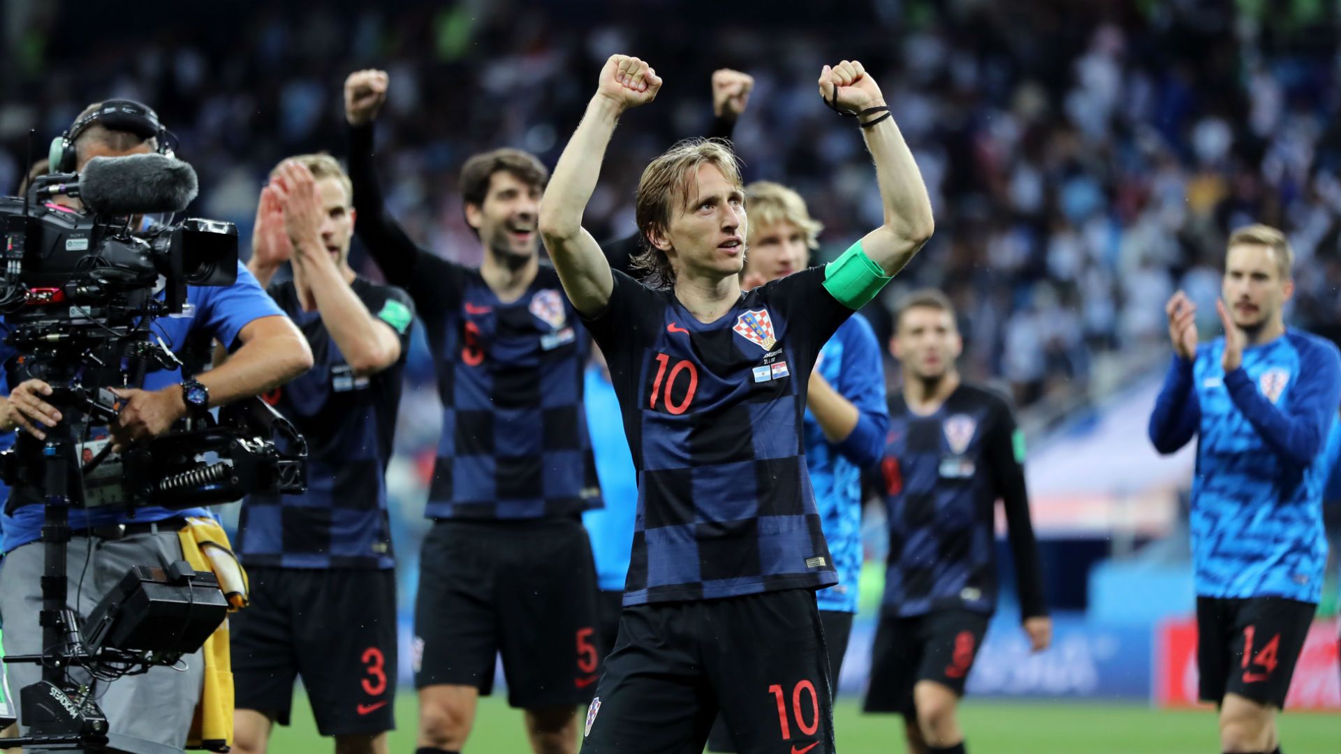 croatia argentina - luka modric - world cup - 21062018