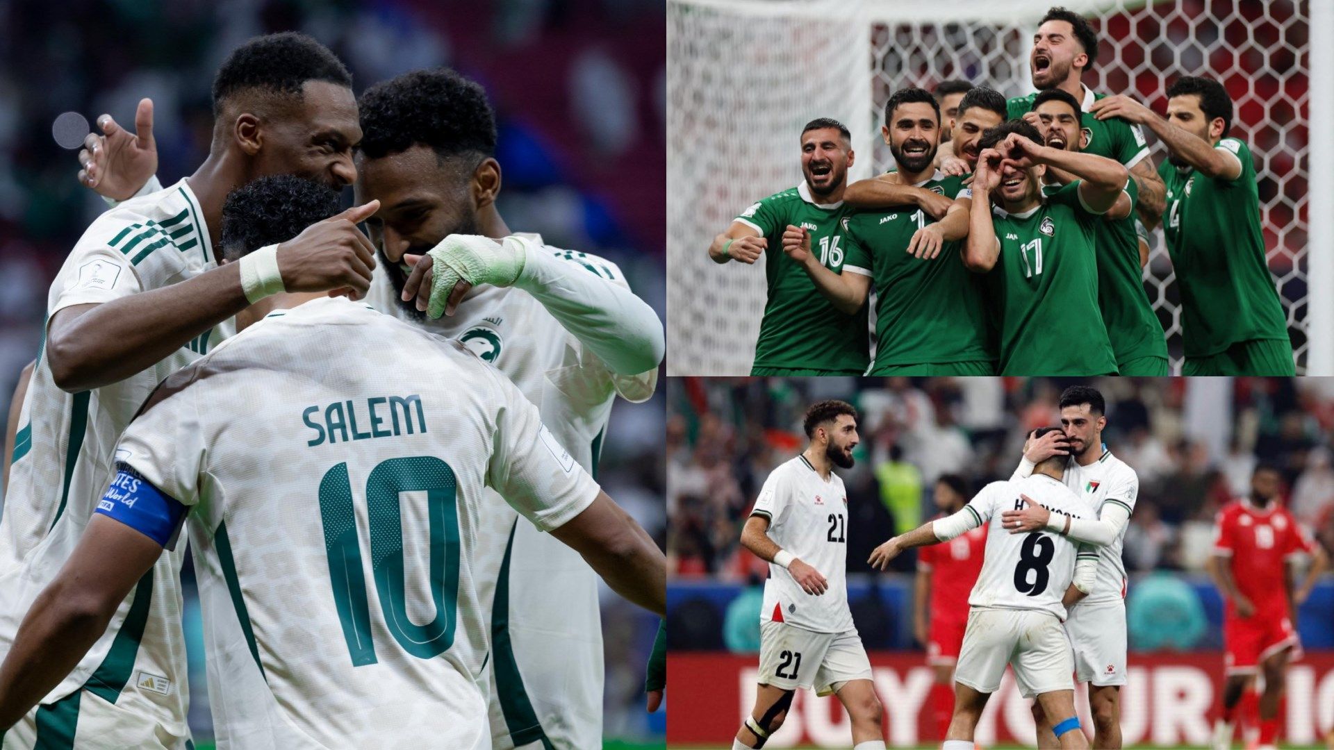 Palestine Syria Saudi Arab cup