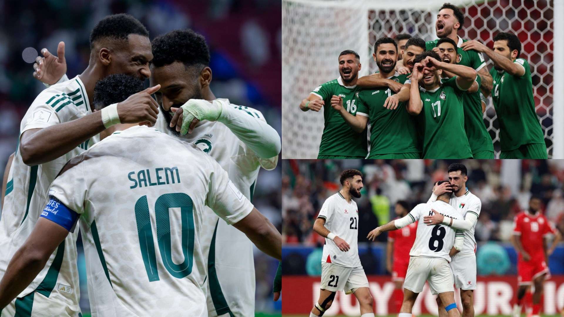 Palestine Syria Saudi Arab cup