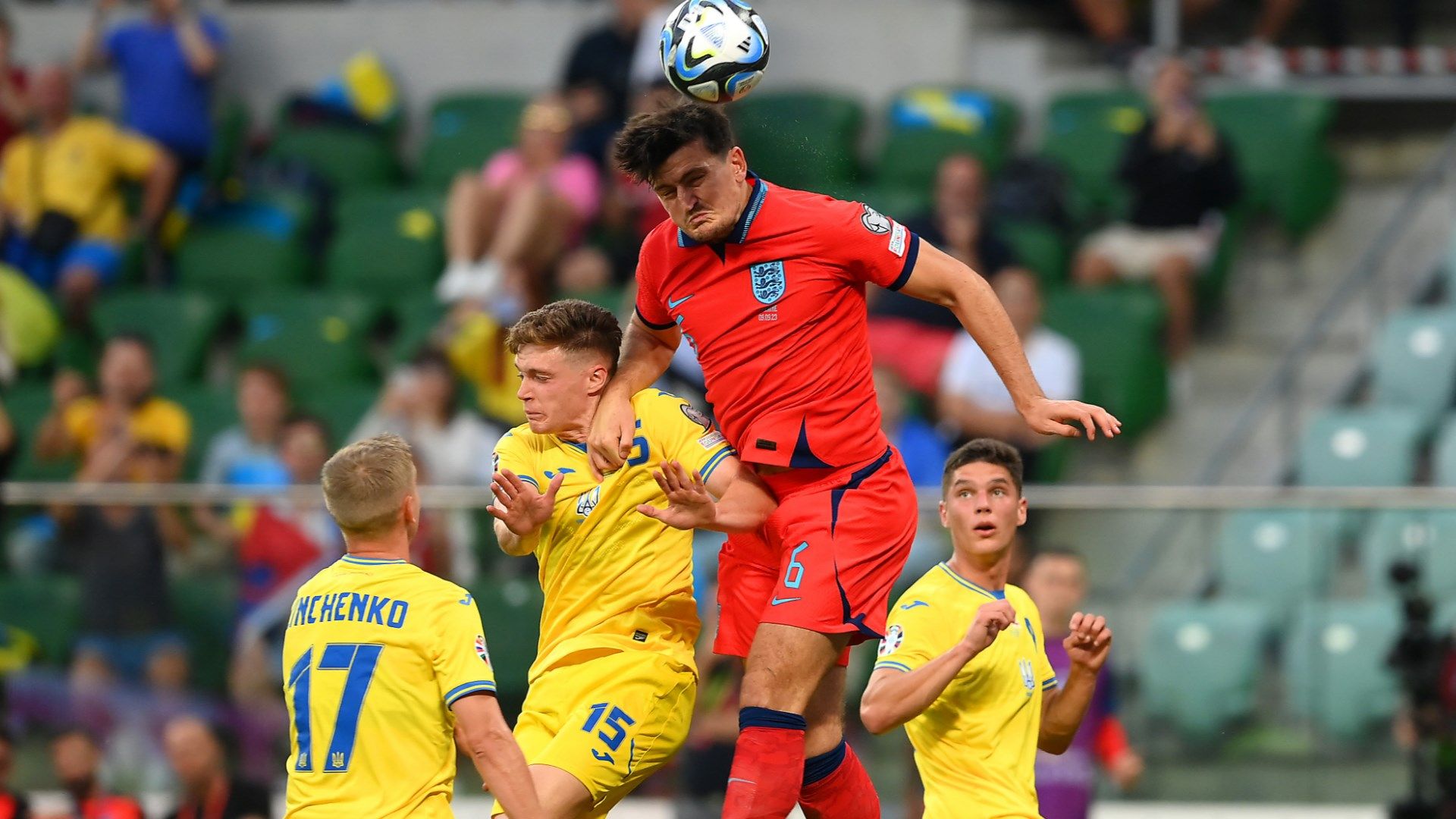 Harry Maguire England Ukraine 2023-24