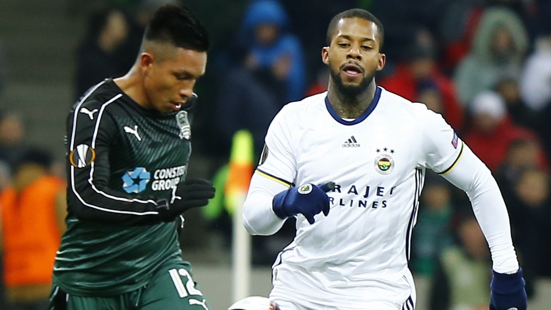 Cristian Ramirez Jeremain Lens Krasnodar Fenerbahce UEL 02162017