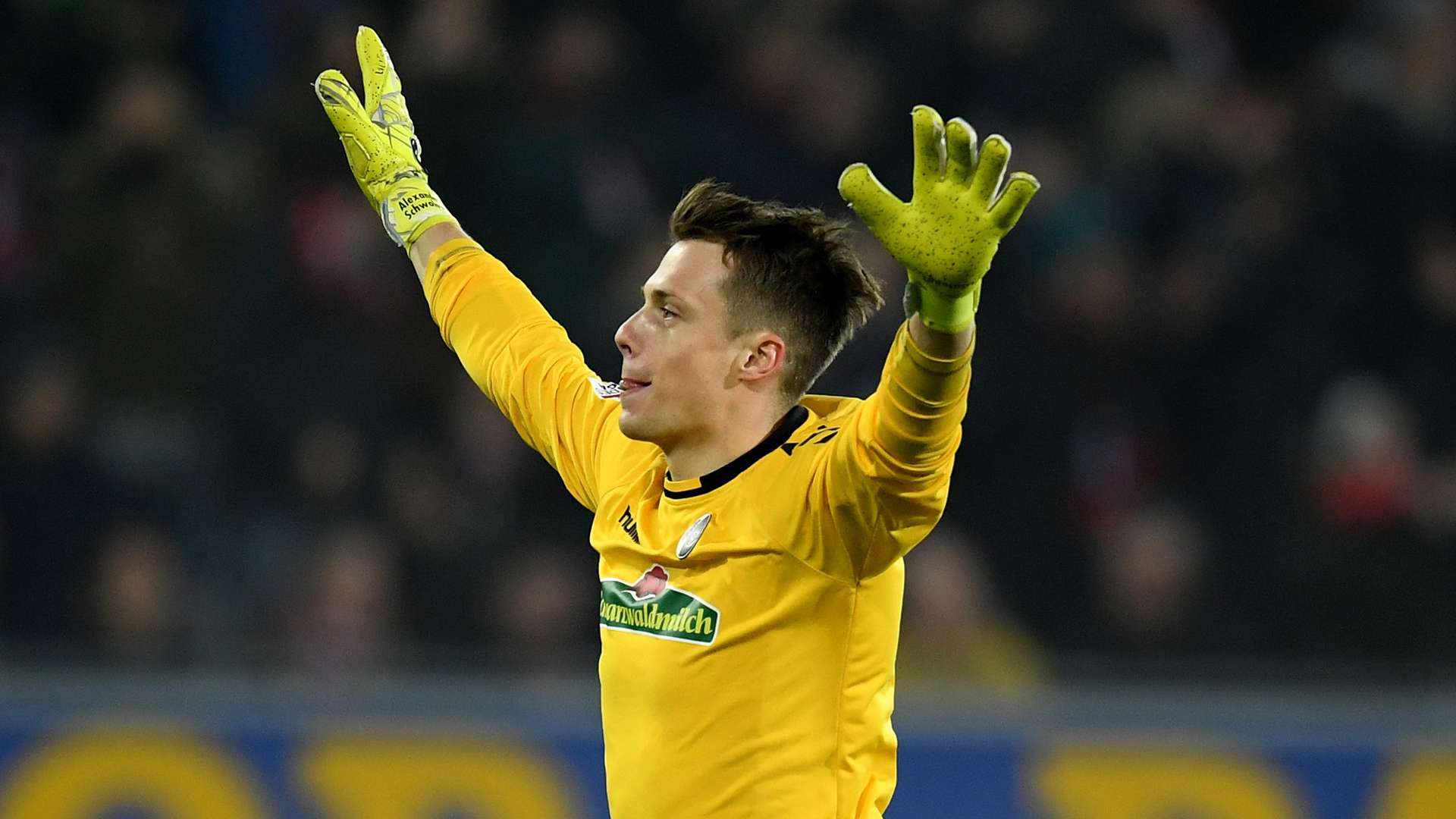 Alexander Schwolow SC Freiburg Bundesliga 12022017