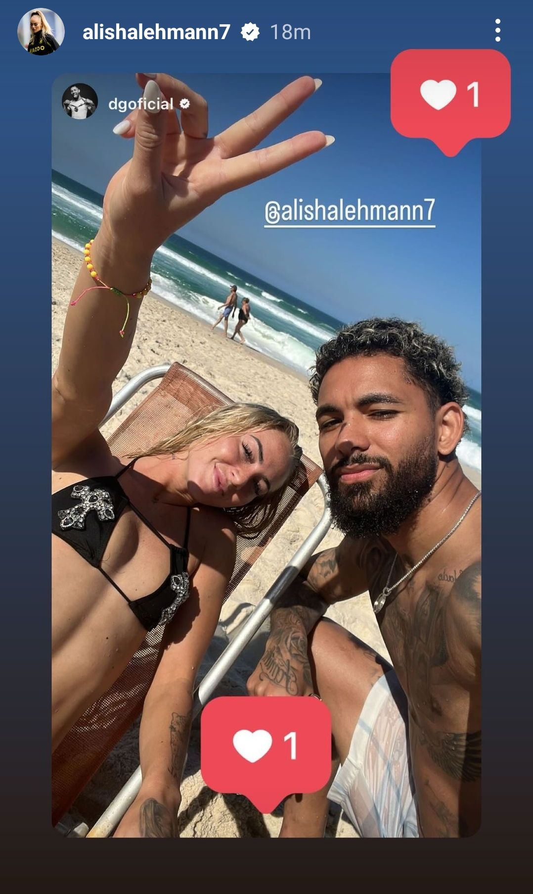 Alisha Lehmann Douglas Luiz