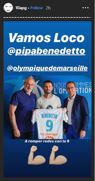 Gignac Benedetto Olympique Marseille