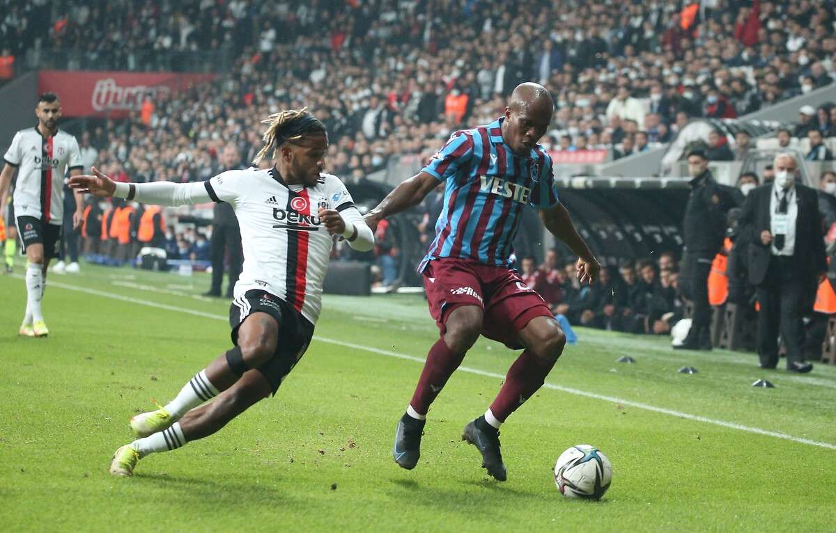 Anthony Nwakaeme & Valentin Rosier Besiktas vs. Trabzonspor 11/06/21