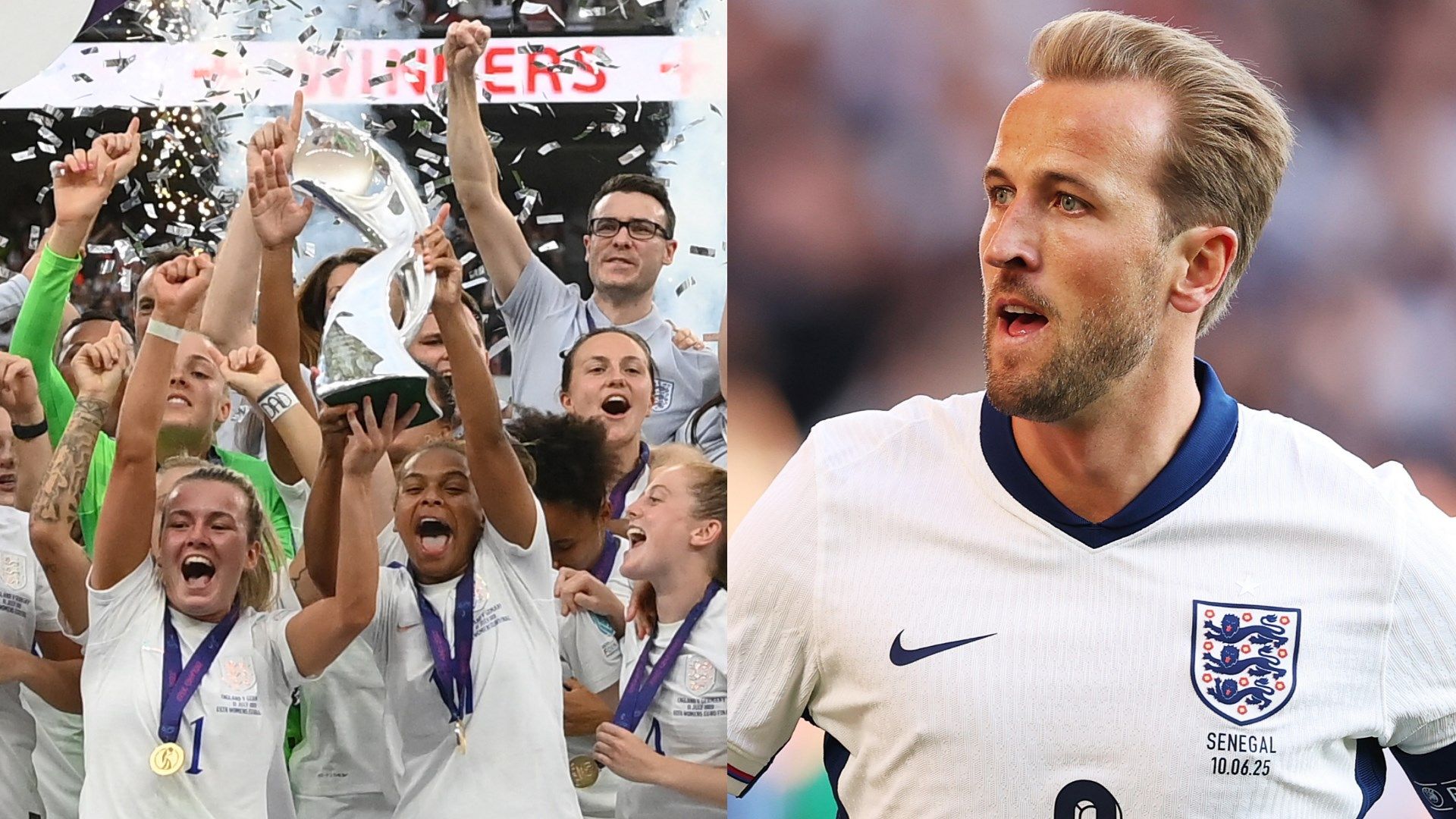 England Women Harry Kane GFX