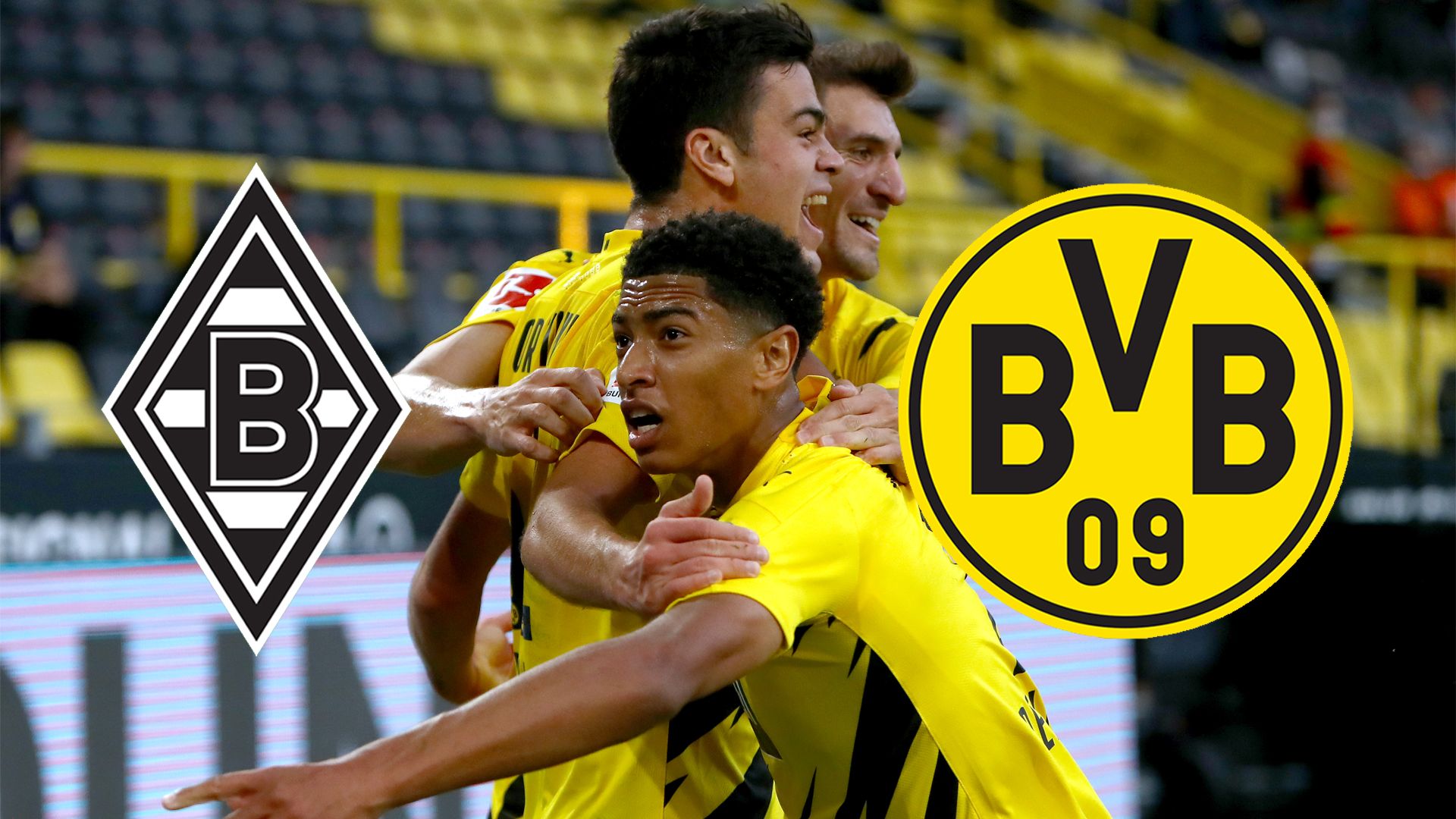 Header Bundesliga getty images Free-tv heute today live borussia mönchengladbach bmg bvb borussia dortmund bundesliga