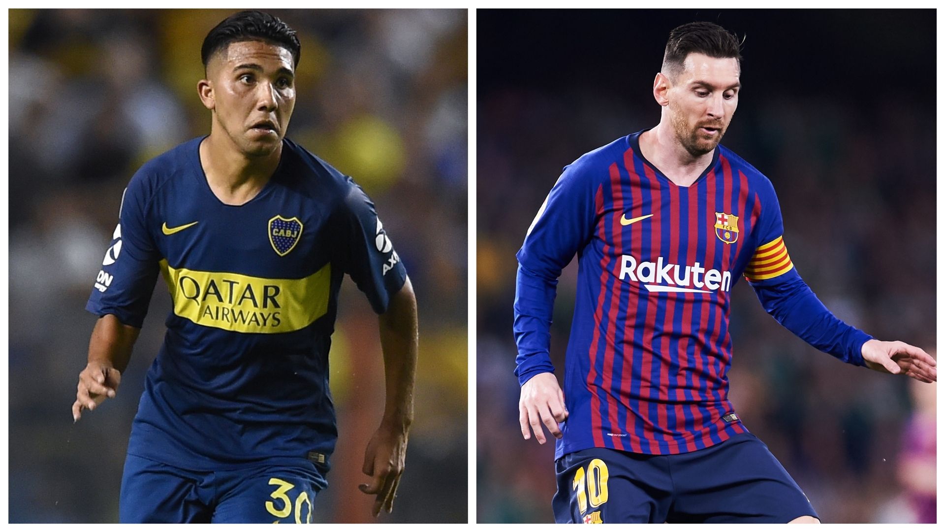 Bebelo Reynoso Boca Lionel Messi Barcelona 170319