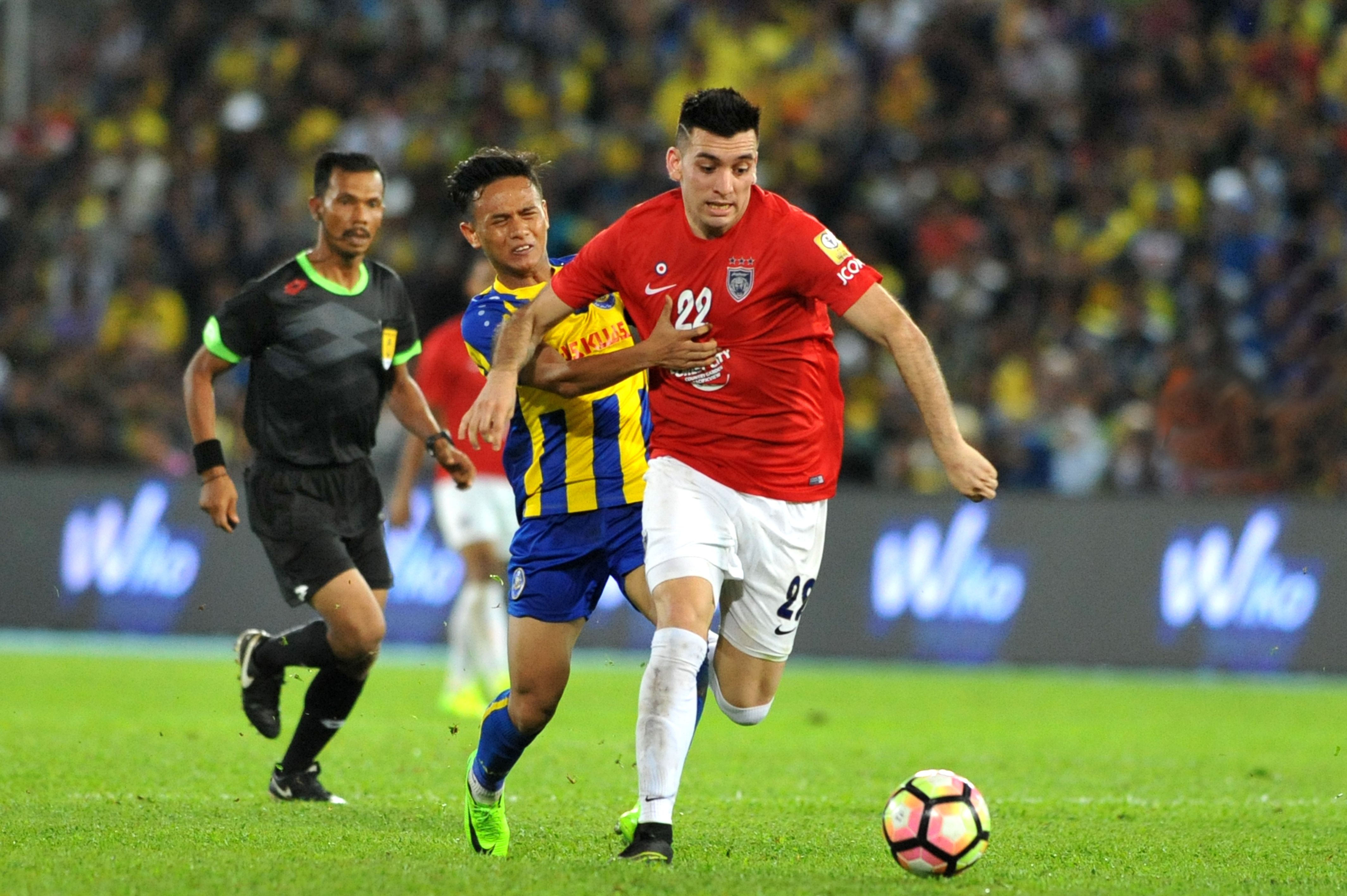 Gabriel Guerra Johor Darul Ta'zim Malaysia FA Cup 01042017
