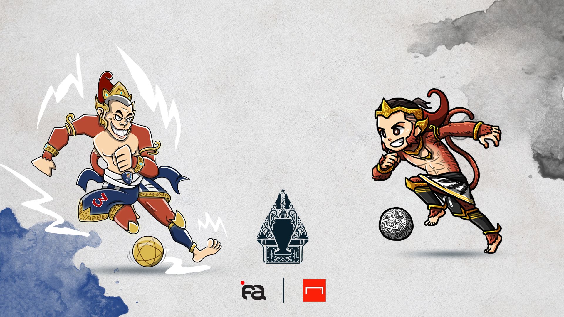 IFA x Goal - POR vs JUV - Kartun Wayang UCL