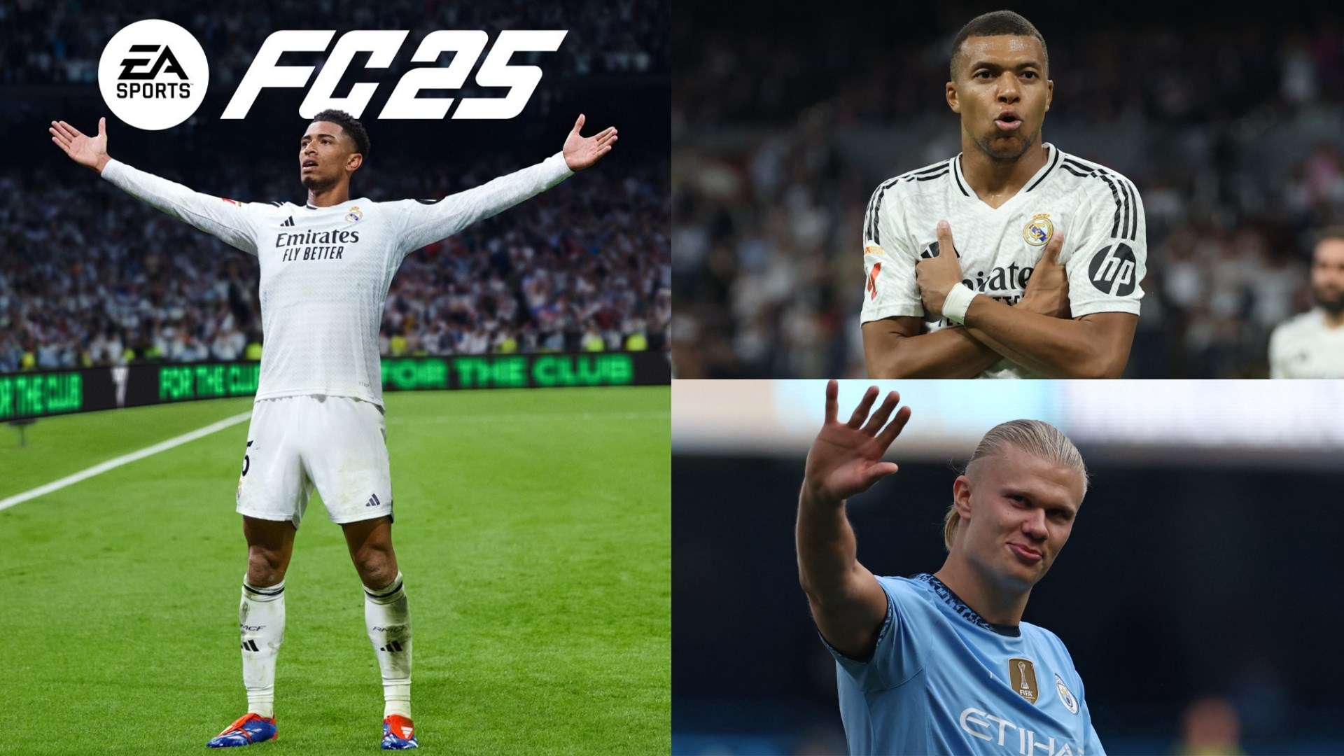 EA Sports FC 25 Erling Haaland Kylian Mbappe