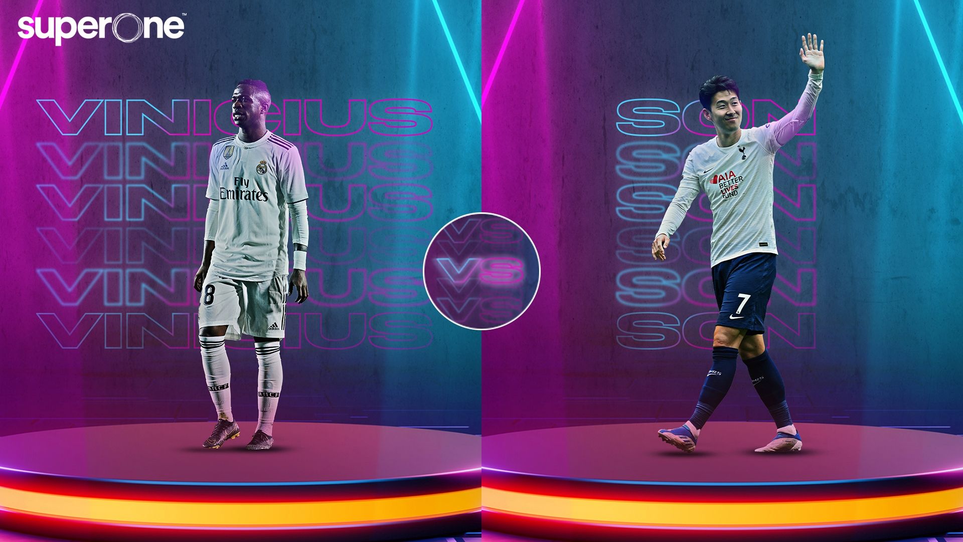 GOAL50 Vinicius Jr vs Son Heung-min