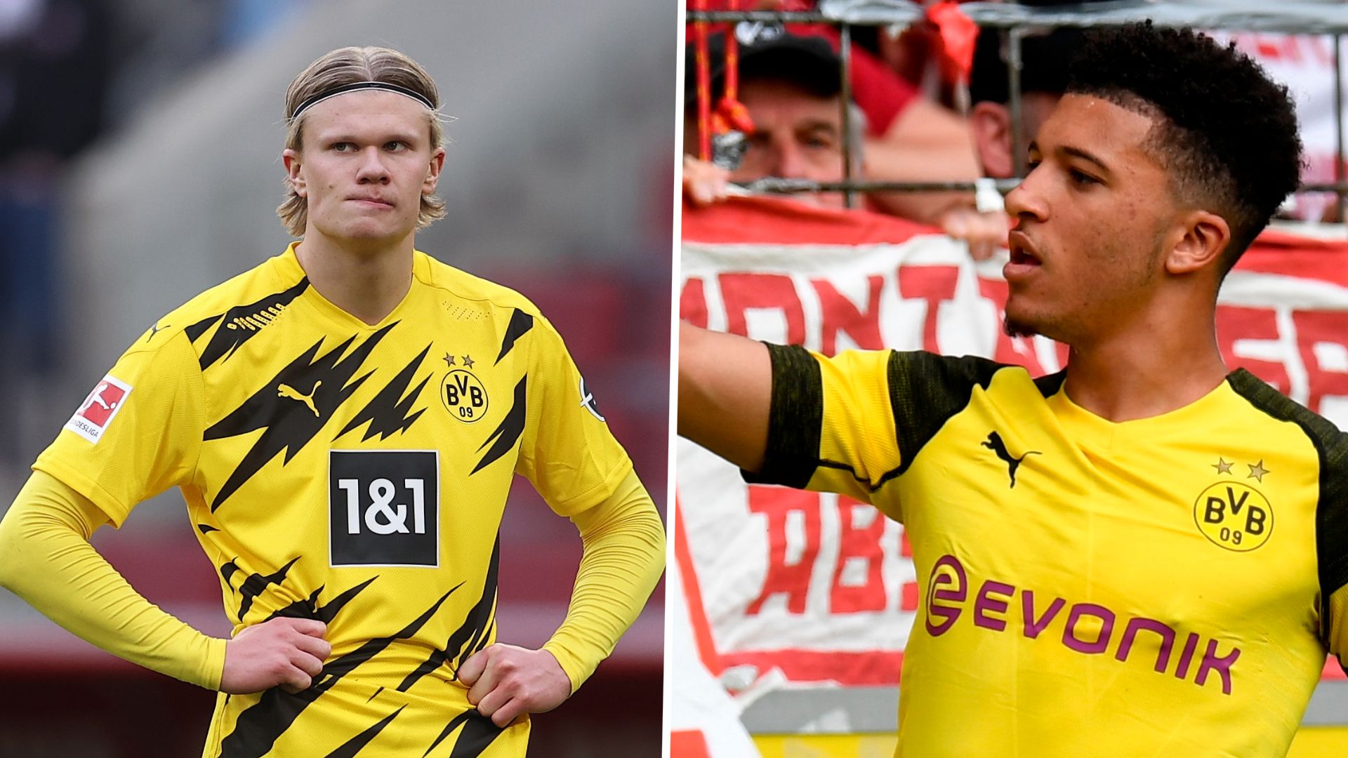 Erling Haaland Jadon Sancho GFX