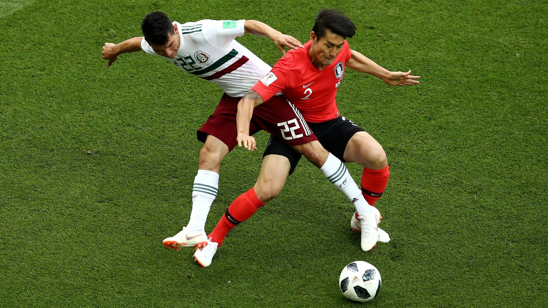 Corea México WC 2018