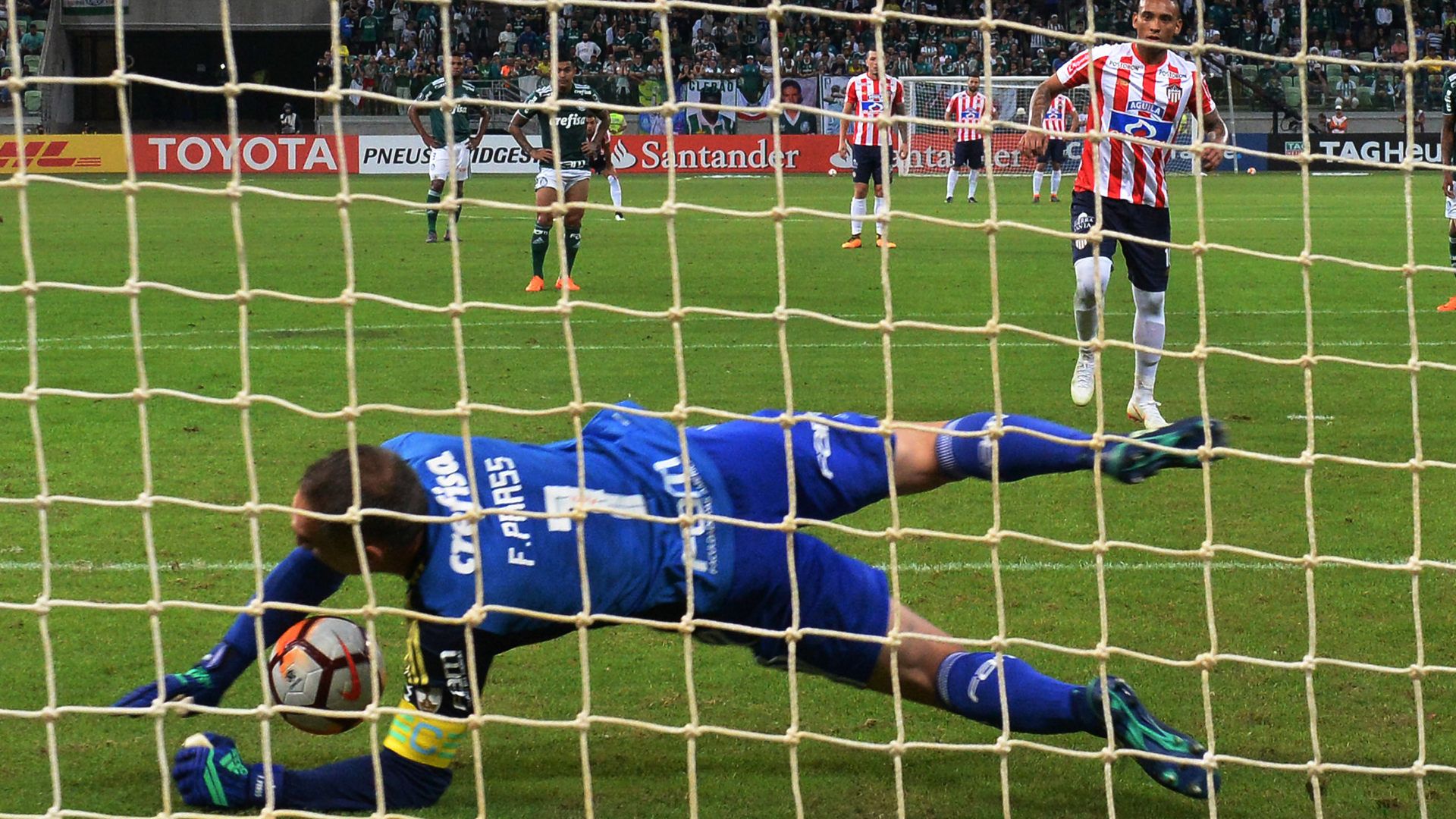 Fernando Prass Palmeiras Junior Barranquilla Copa Libertadores 16052018