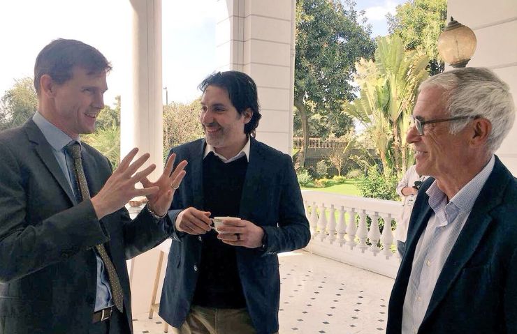 كوبر - محمود فايز - السفير البريطاني