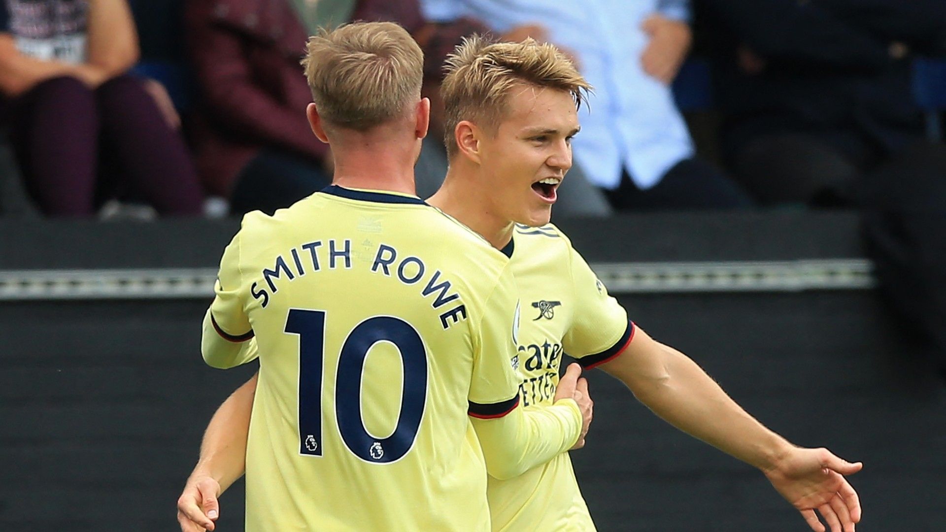 Martin Odegaard Burnley vs Arsenal 2021-22