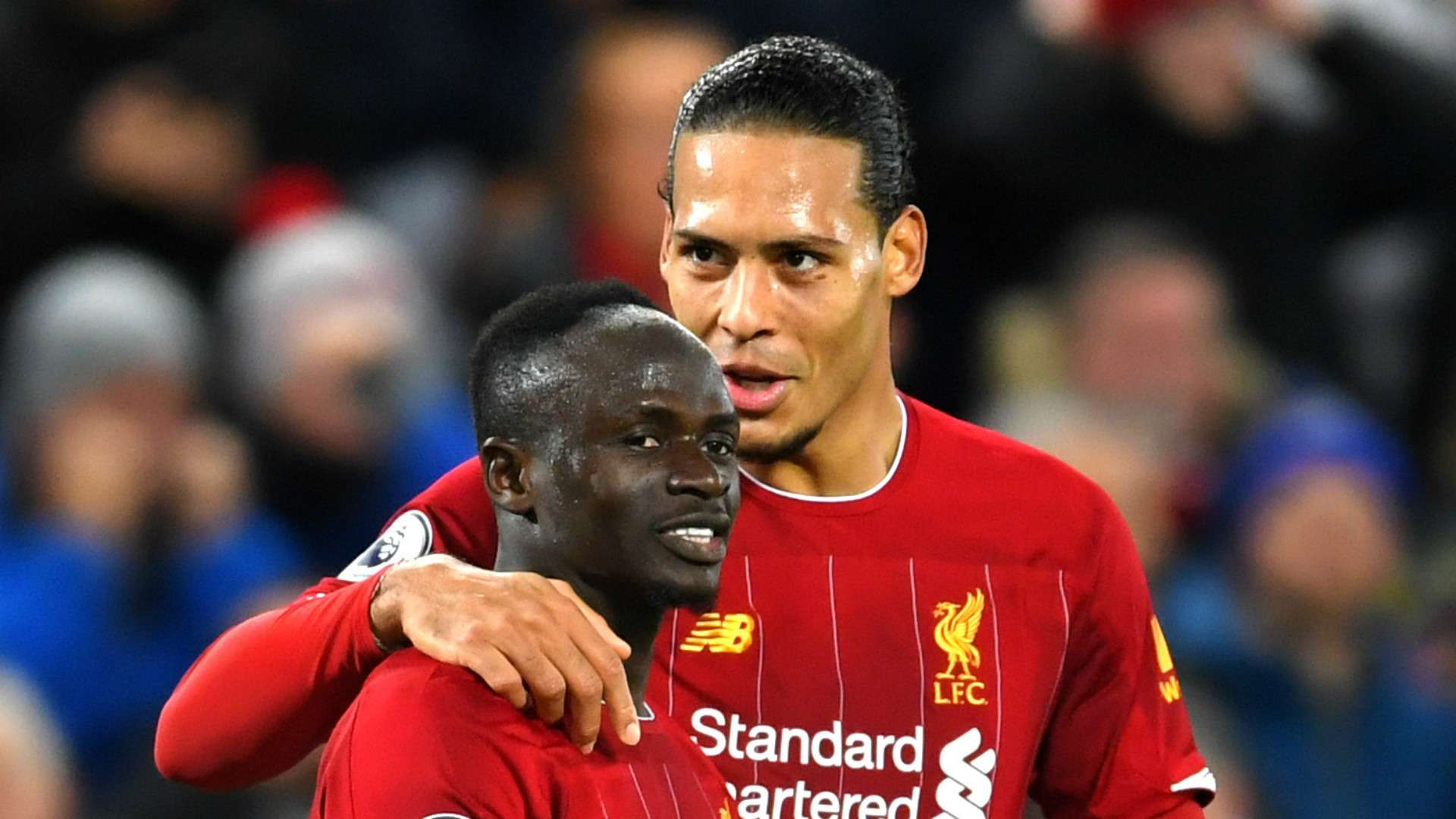 Sadio Mane Virgil van Dijk Liverpool 2019-20