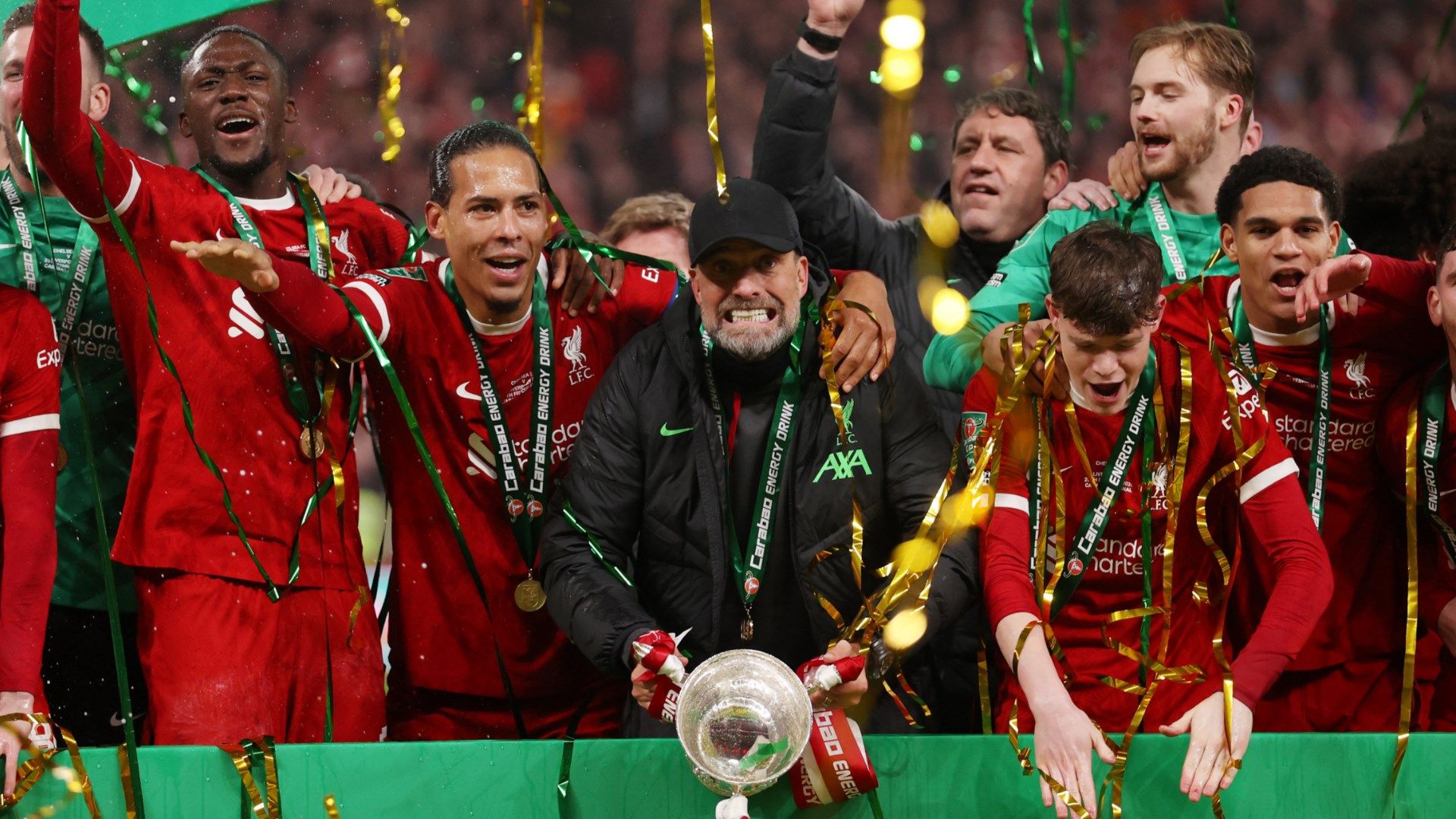 Jurgen Klopp Liverpool Carabao Cup 2023-24