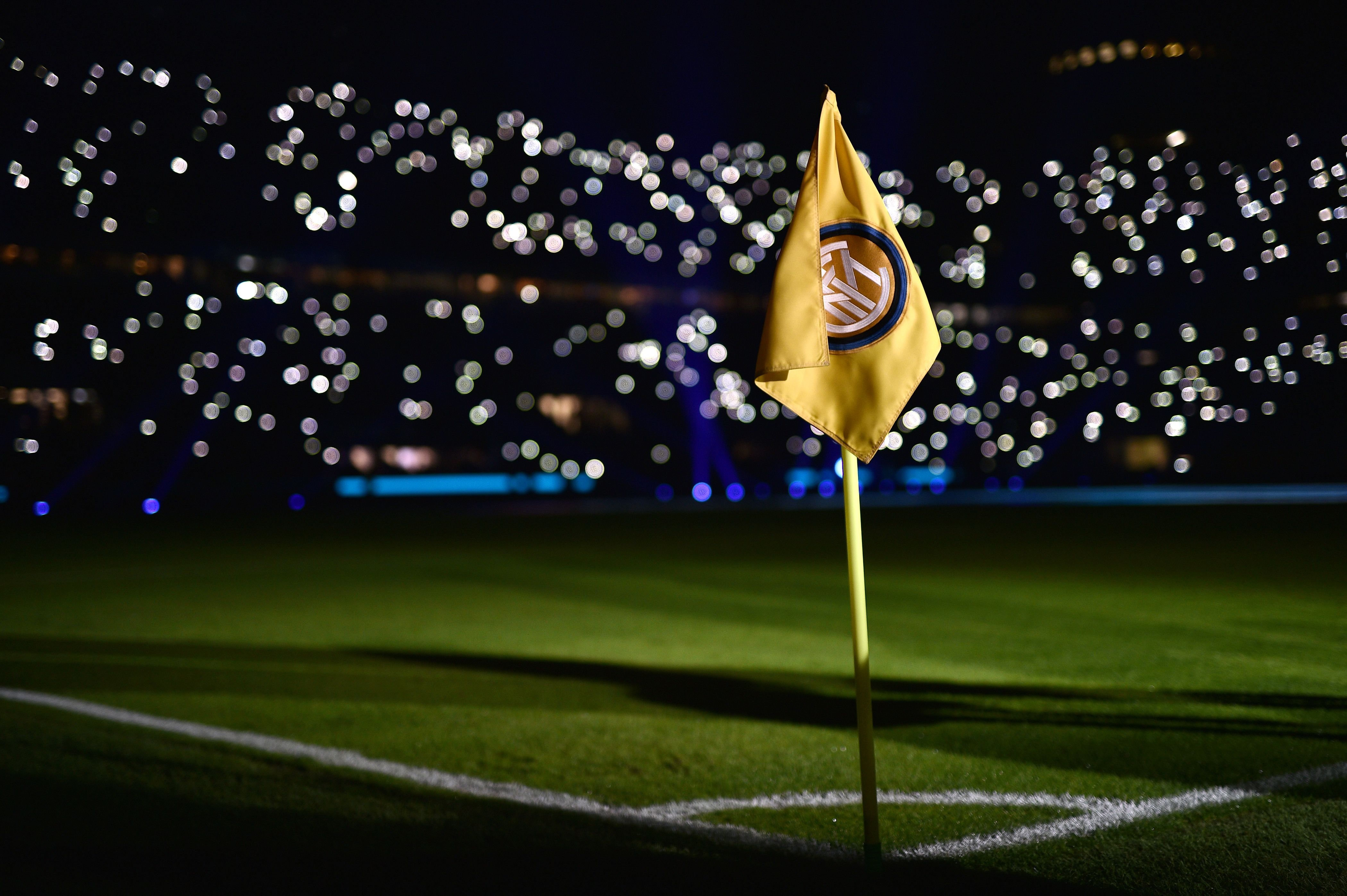 Corner flag of Inter Milan