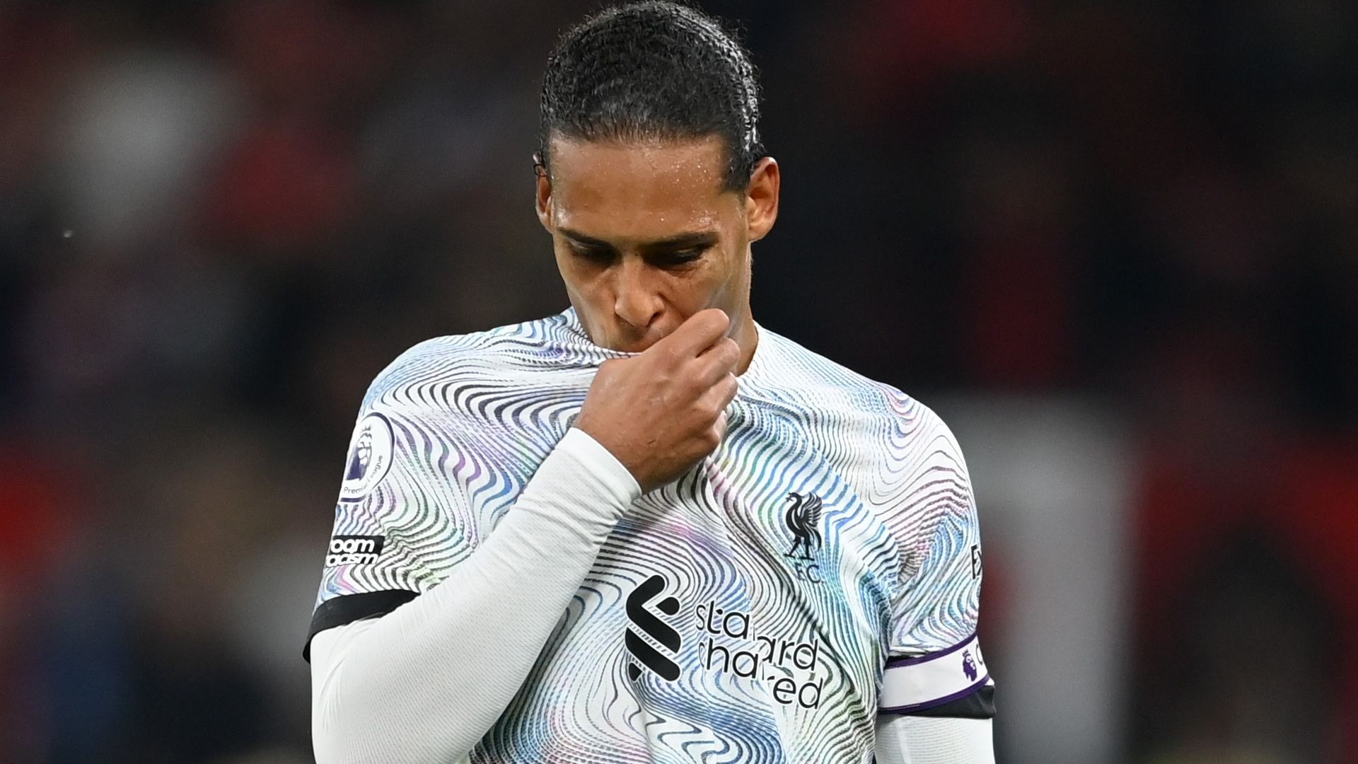 Virgil van Dijk Liverpool 2022