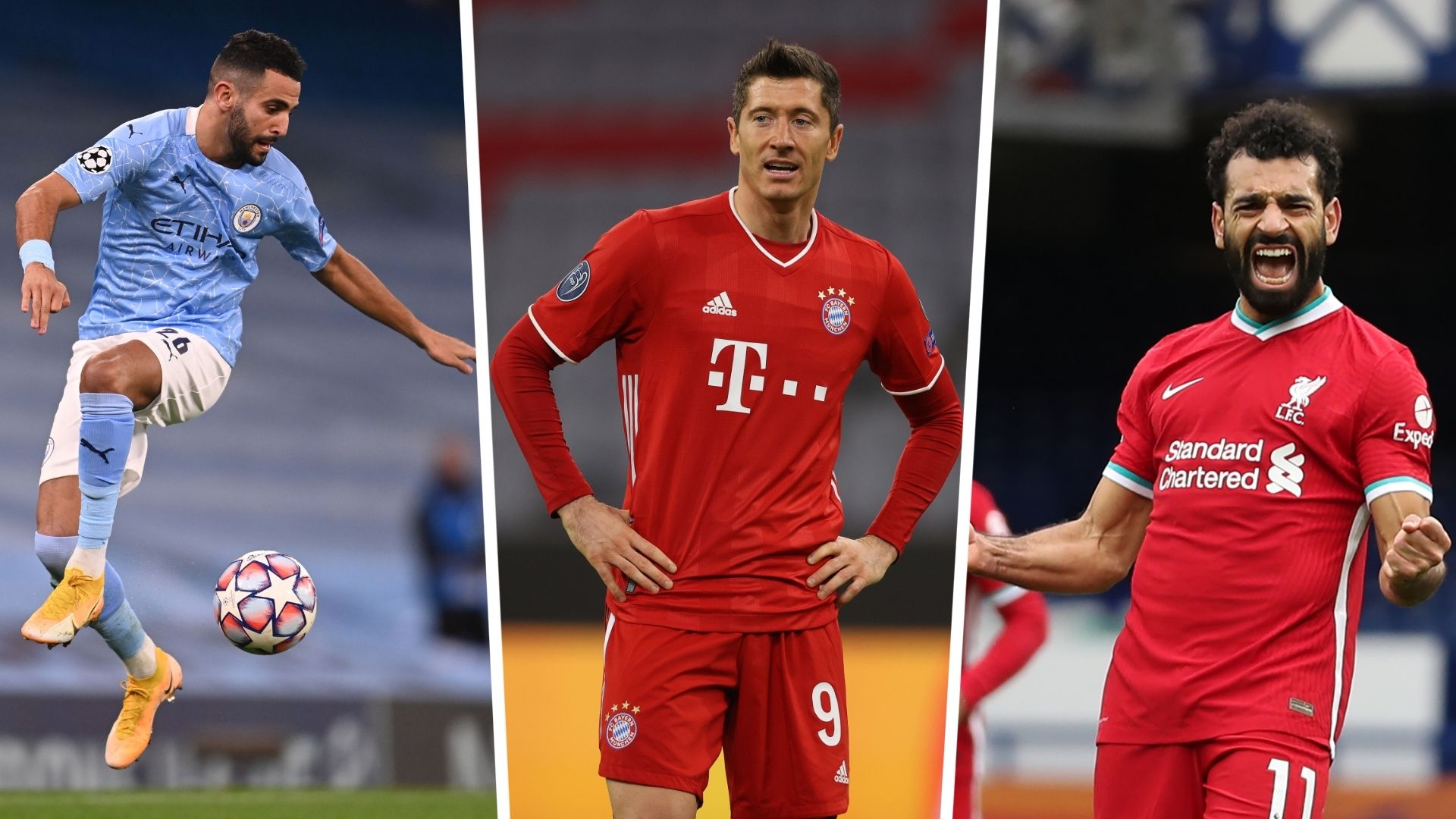 Salah Mahrez Lewandowski