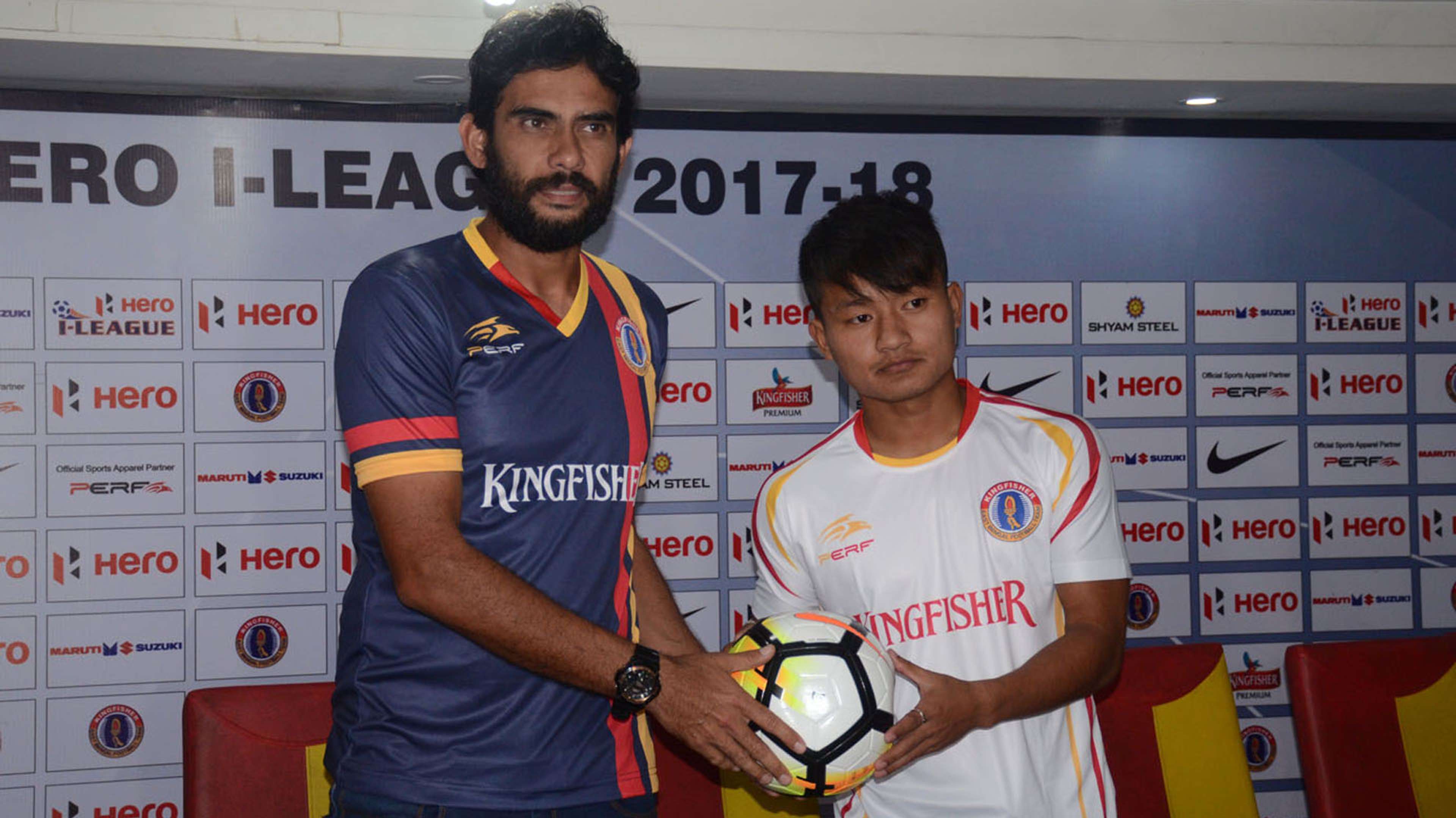 Khalid Jamil Brandon Vanlalremdika East Bengal I-League 2017/2018