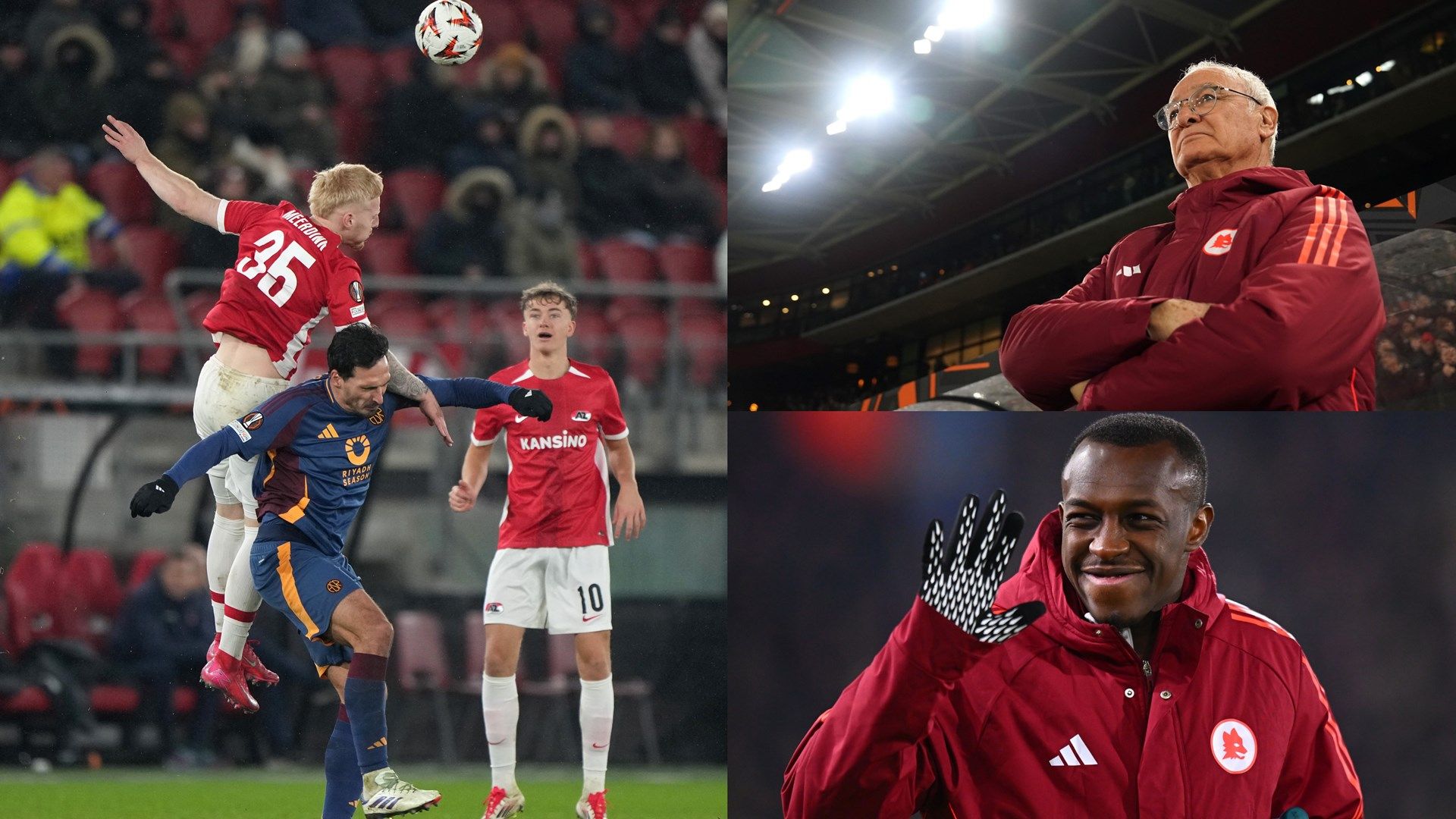 Saud Abdulhamid Roma Alkmaar UEFA Europa League 2024-2025