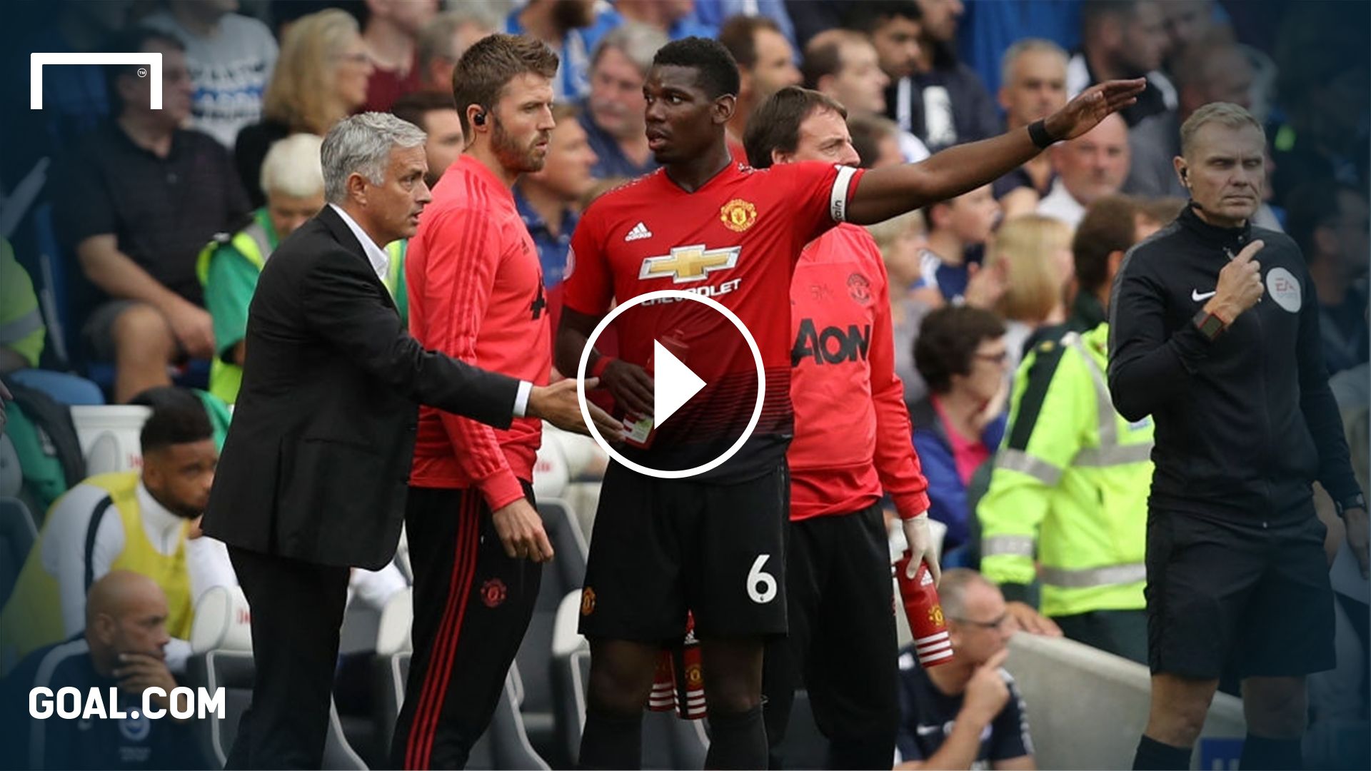 GFX Jose Mourinho Paul Pogba