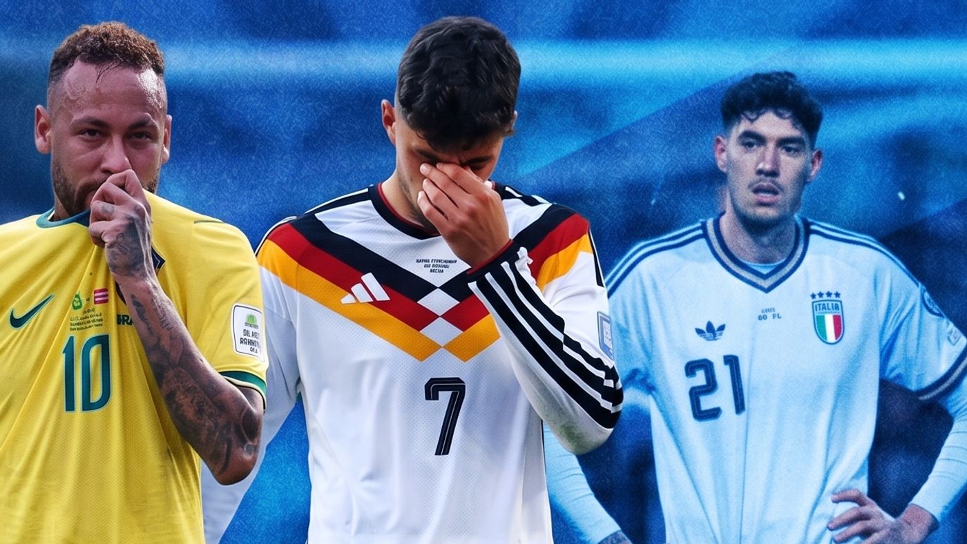 أين صوتك يا سير أليكس فيرجسون والبريميرليج مذنب .. ألمانيا والبرازيل مثل إيطاليا والسر في الفشل مشترك!